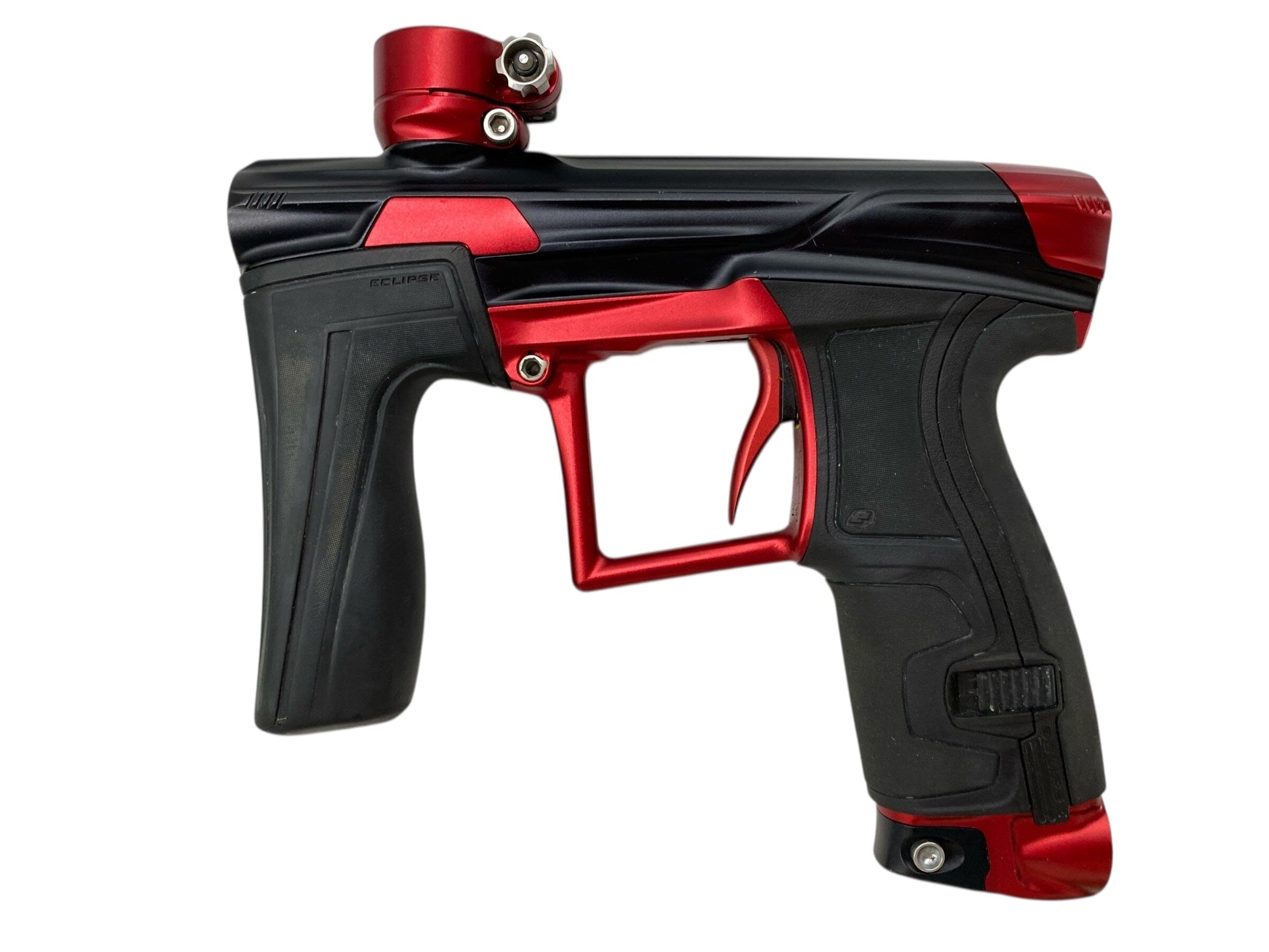 Used Planet Eclipse Geo 4 Paintball Gun Black/Red Paintball Gun from CPXBrosPaintball Buy/Sell/Trade Paintball Markers, New Paintball Guns, Paintball Hoppers, Paintball Masks, and Hormesis Headbands