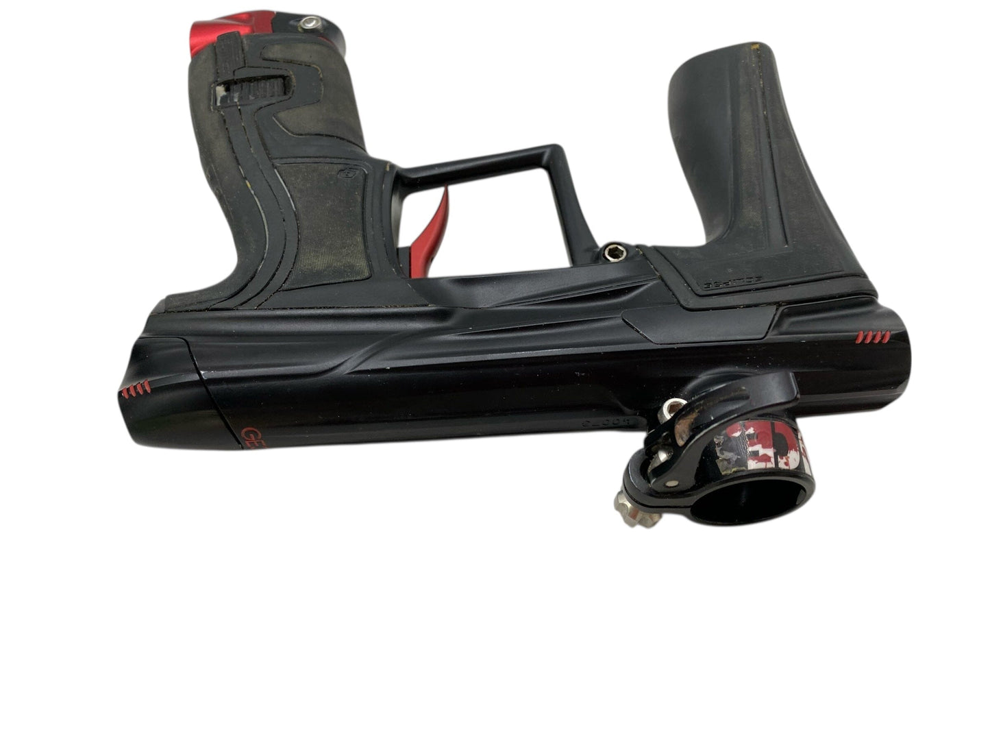 Used Planet Eclipse Geo 4 Paintball Gun Black/Red Paintball Gun from CPXBrosPaintball Buy/Sell/Trade Paintball Markers, New Paintball Guns, Paintball Hoppers, Paintball Masks, and Hormesis Headbands