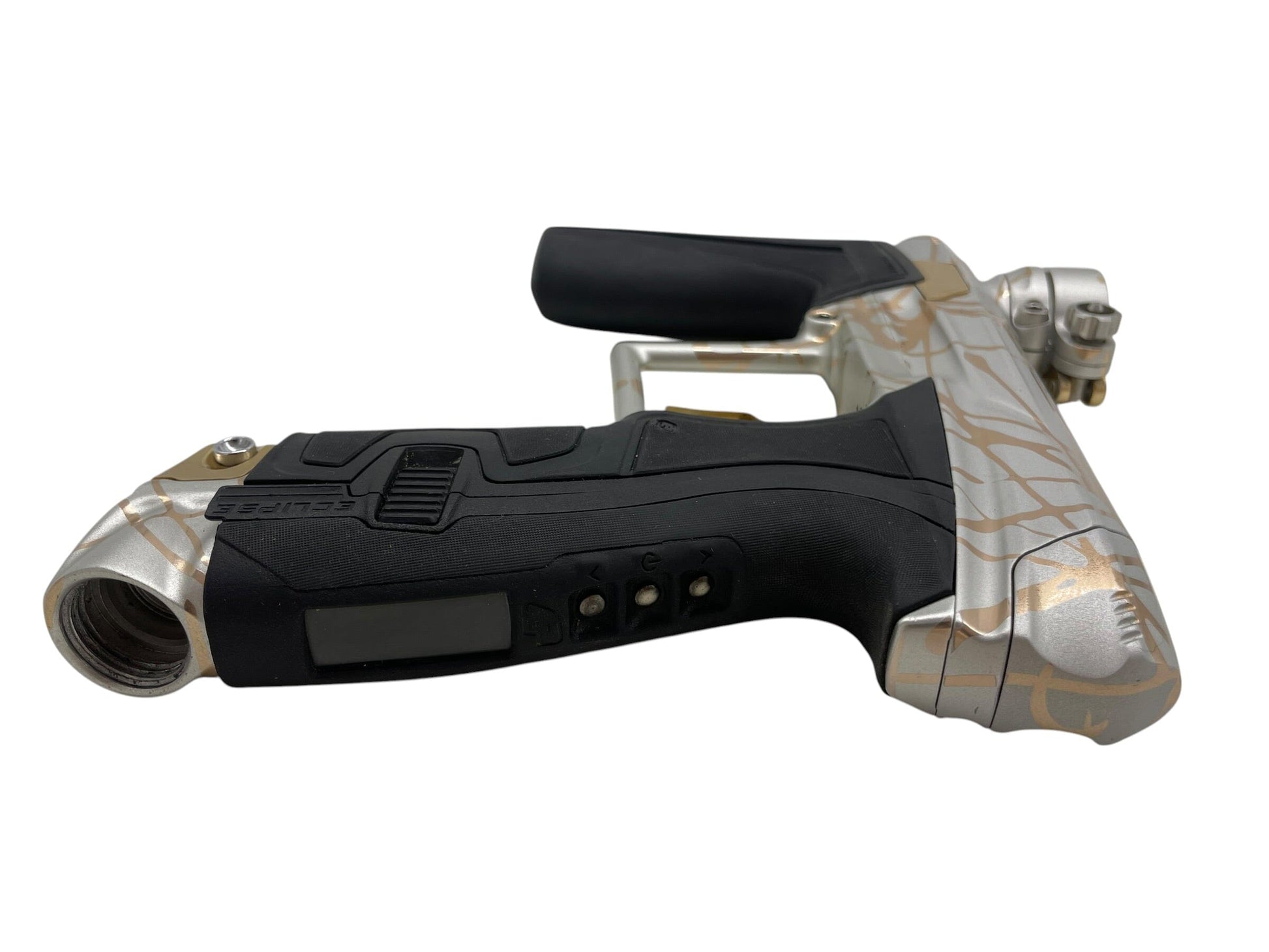 Used Planet Eclipse Geo 4 Paintball Gun Clear Splash Paintball Gun from CPXBrosPaintball Buy/Sell/Trade Paintball Markers, New Paintball Guns, Paintball Hoppers, Paintball Masks, and Hormesis Headbands