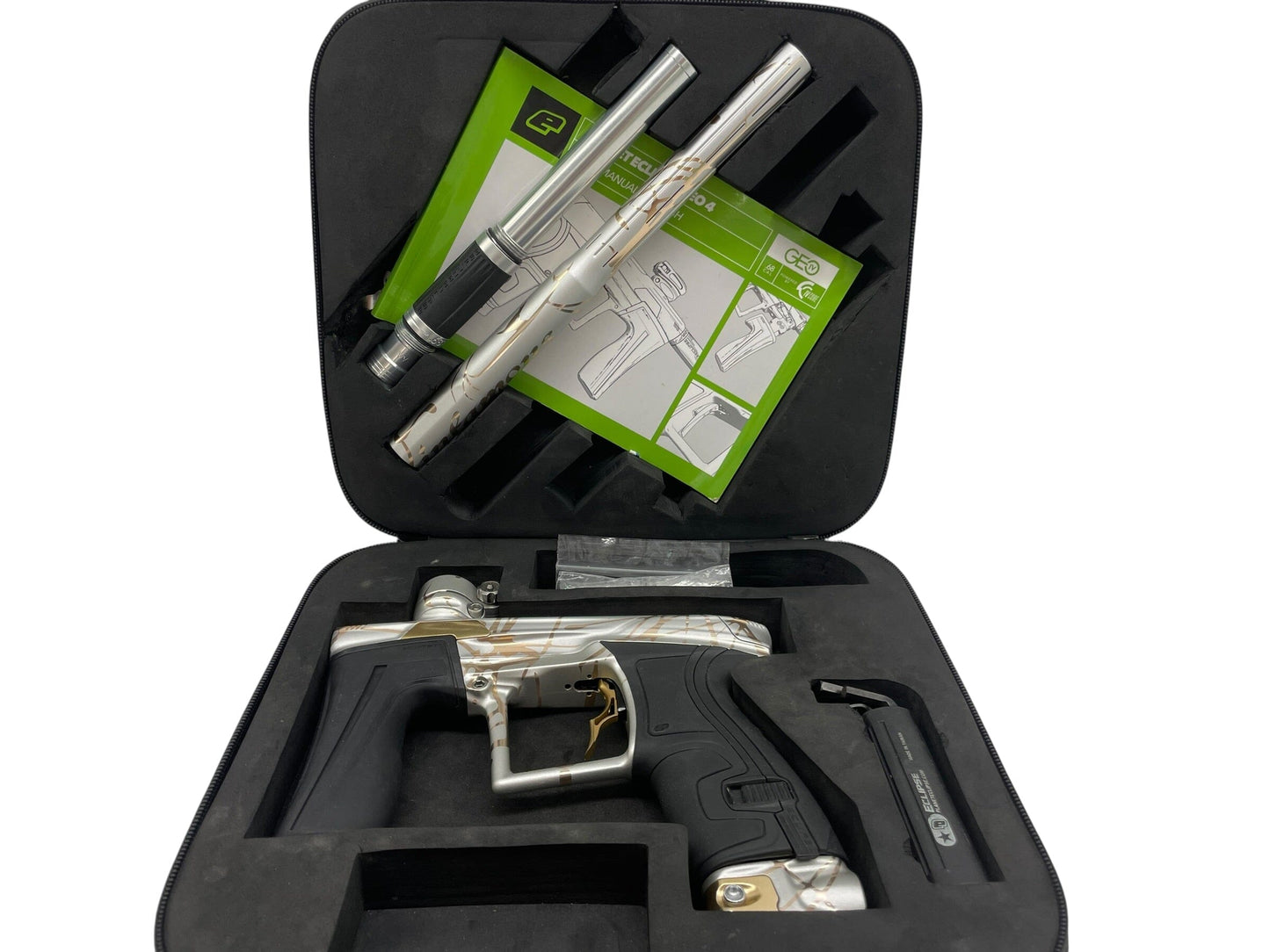 Used Planet Eclipse Geo 4 Paintball Gun Clear Splash Paintball Gun from CPXBrosPaintball Buy/Sell/Trade Paintball Markers, New Paintball Guns, Paintball Hoppers, Paintball Masks, and Hormesis Headbands