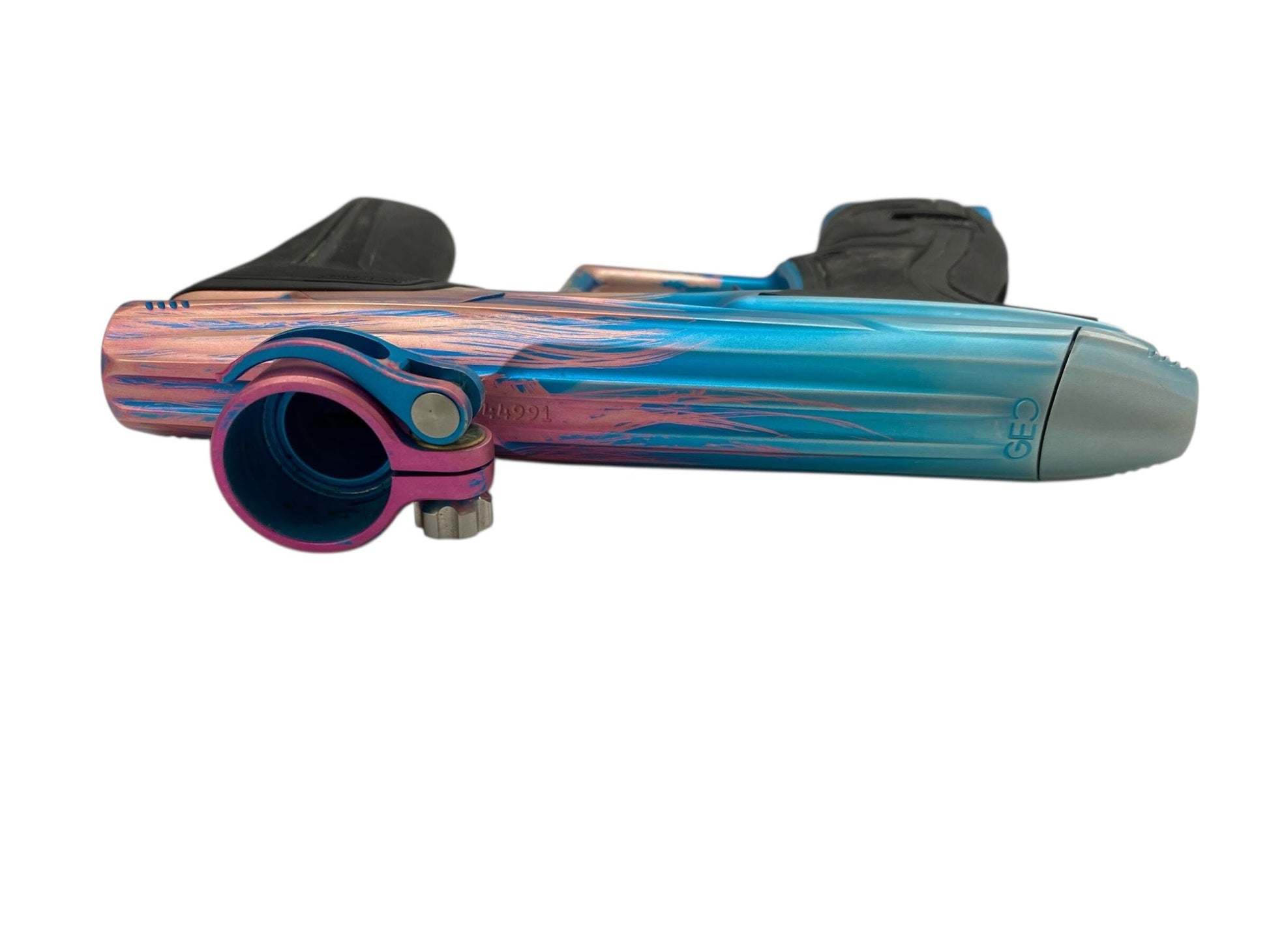 Used Planet Eclipse Geo 4 Paintball Gun Cotton Candy Paintball Gun from CPXBrosPaintball Buy/Sell/Trade Paintball Markers, New Paintball Guns, Paintball Hoppers, Paintball Masks, and Hormesis Headbands
