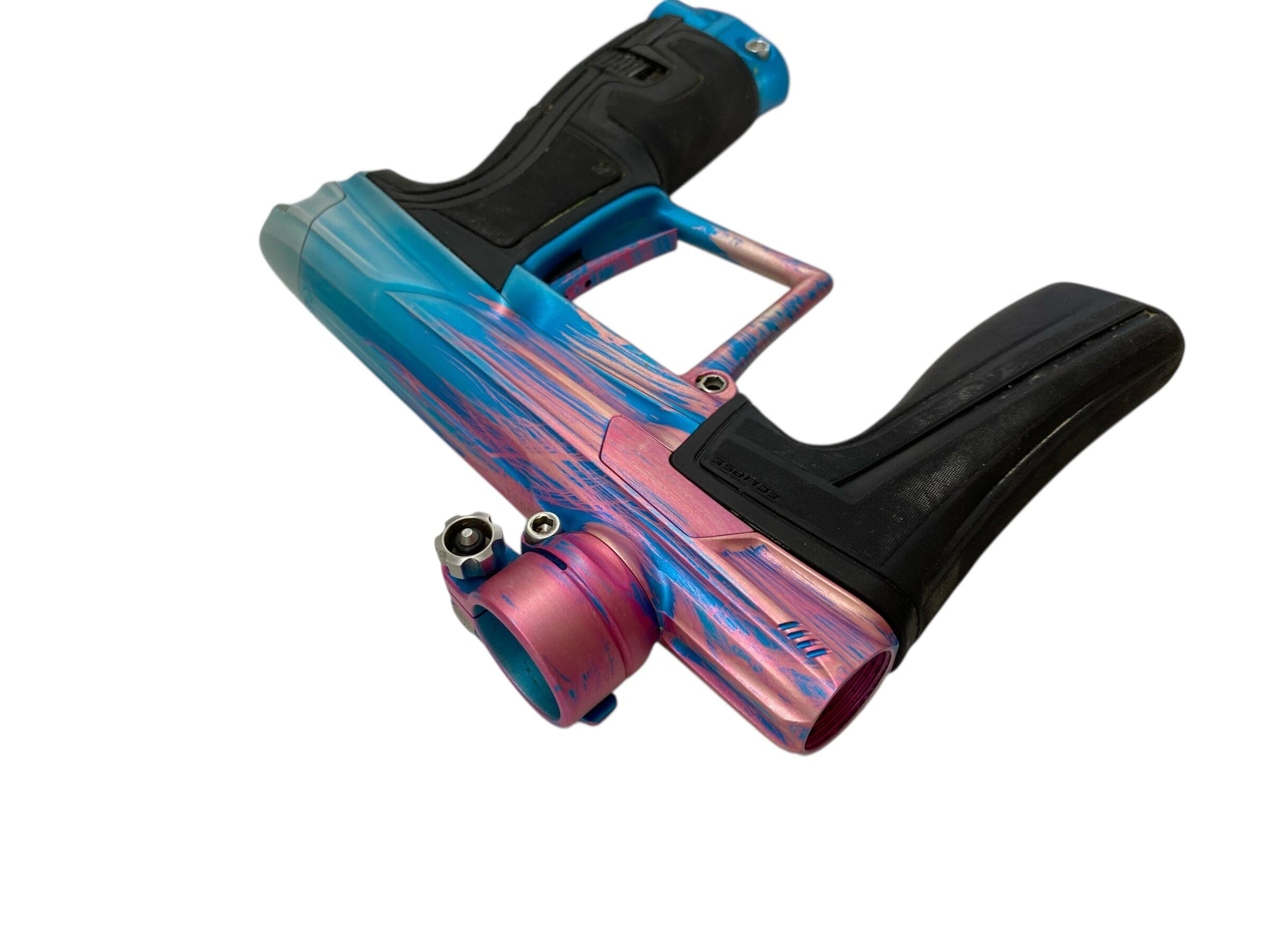 Used Planet Eclipse Geo 4 Paintball Gun Cotton Candy Paintball Gun from CPXBrosPaintball Buy/Sell/Trade Paintball Markers, New Paintball Guns, Paintball Hoppers, Paintball Masks, and Hormesis Headbands