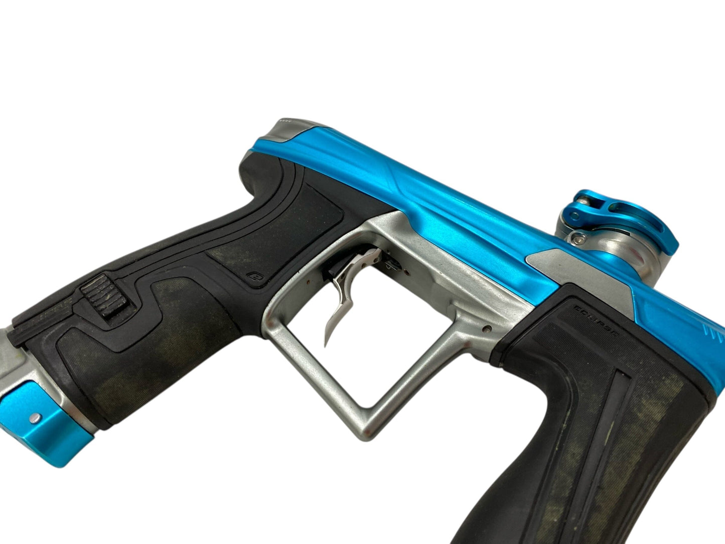 Used Planet Eclipse Geo 4 Paintball Gun Teal/Grey Paintball Gun from CPXBrosPaintball Buy/Sell/Trade Paintball Markers, New Paintball Guns, Paintball Hoppers, Paintball Masks, and Hormesis Headbands