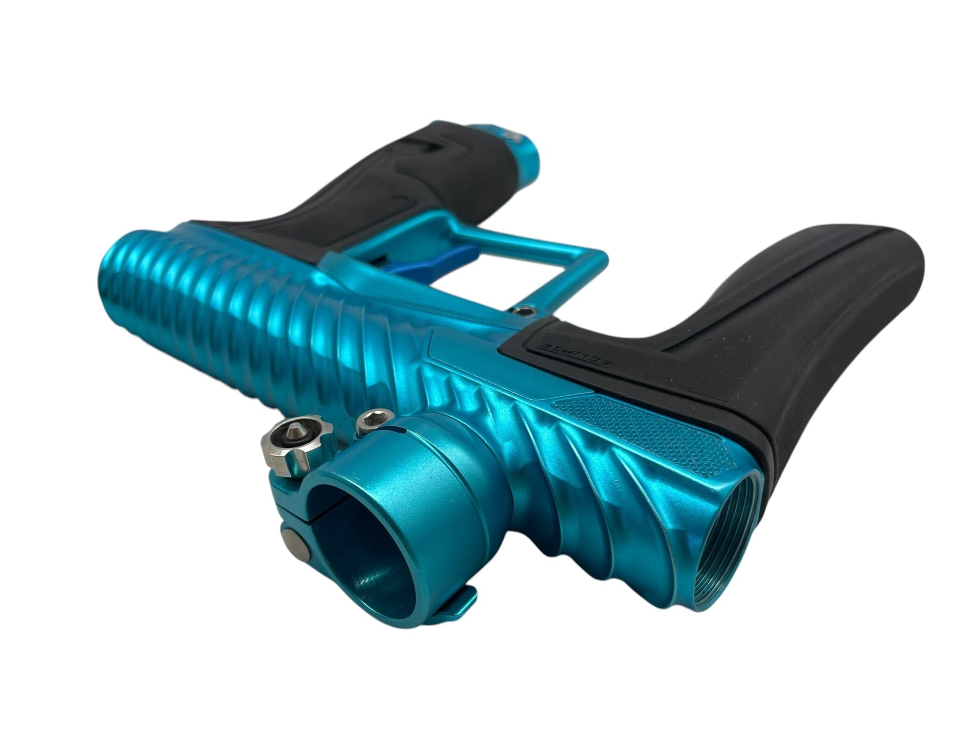 Used Planet Eclipse Geo 4 Teal Twister Paintball Gun Paintball Gun from CPXBrosPaintball Buy/Sell/Trade Paintball Markers, New Paintball Guns, Paintball Hoppers, Paintball Masks, and Hormesis Headbands