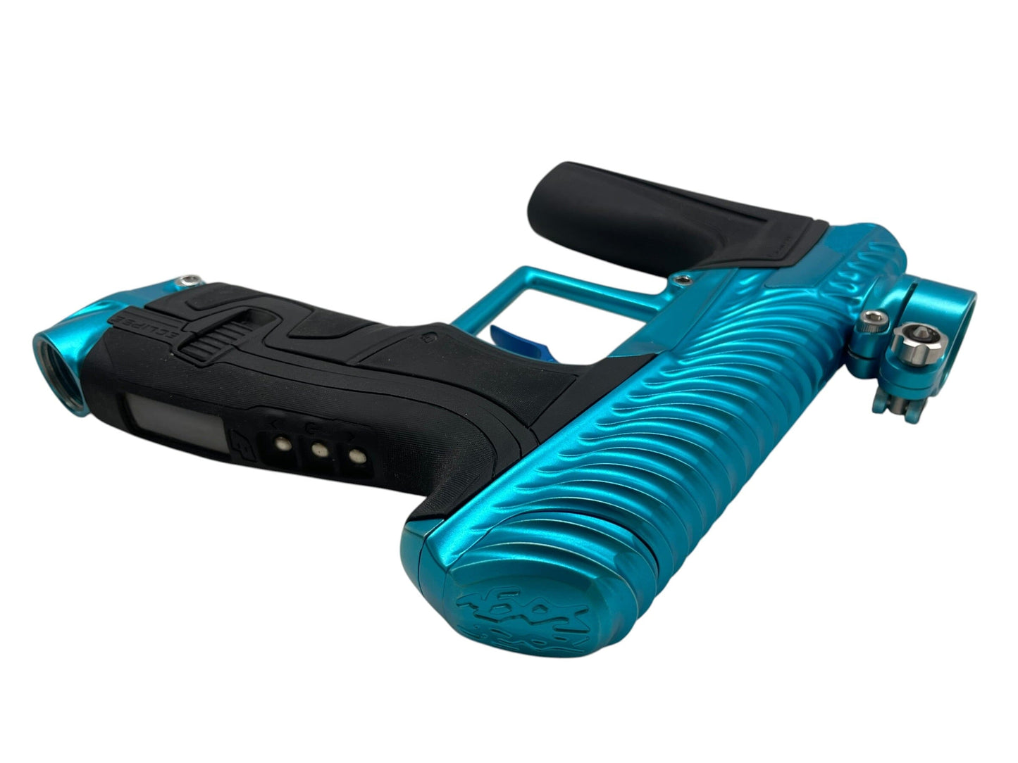 Used Planet Eclipse Geo 4 Teal Twister Paintball Gun Paintball Gun from CPXBrosPaintball Buy/Sell/Trade Paintball Markers, New Paintball Guns, Paintball Hoppers, Paintball Masks, and Hormesis Headbands