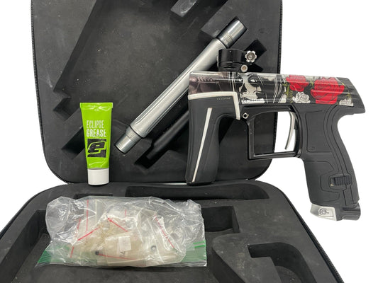 Used Planet Eclipse Geo CS1.5 Dia De Los Muertos Paintball Gun Paintball Gun from CPXBrosPaintball Buy/Sell/Trade Paintball Markers, New Paintball Guns, Paintball Hoppers, Paintball Masks, and Hormesis Headbands