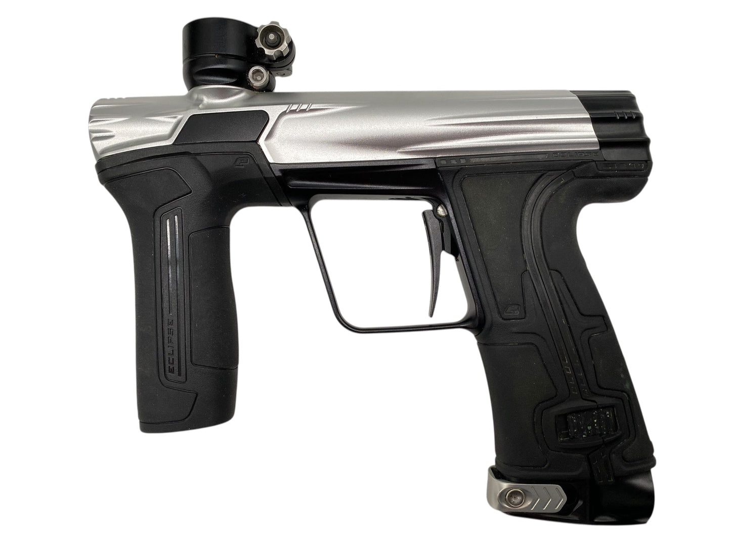 Used Planet Eclipse Geo Cs3 Paintball Gun Silver/Black Paintball Gun from CPXBrosPaintball Buy/Sell/Trade Paintball Markers, New Paintball Guns, Paintball Hoppers, Paintball Masks, and Hormesis Headbands
