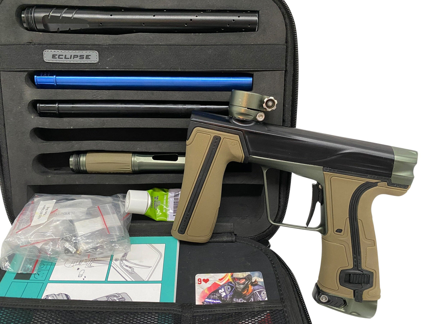 Used Planet Eclipse Geo R5 Black/BRG Paintball Gun Paintball Gun from CPXBrosPaintball Buy/Sell/Trade Paintball Markers, New Paintball Guns, Paintball Hoppers, Paintball Masks, and Hormesis Headbands