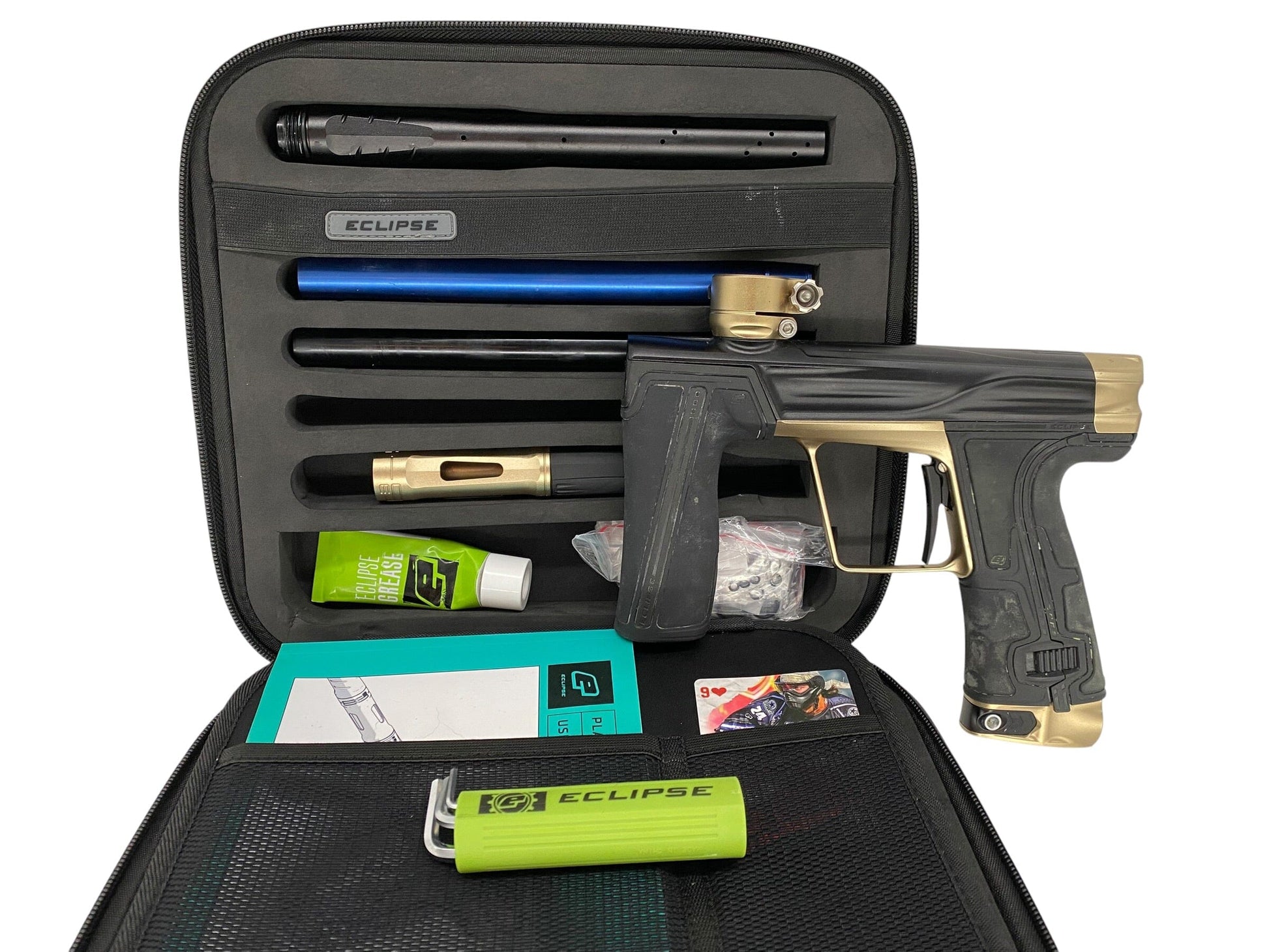 Used Planet Eclipse Geo R5 Black/Bronze Paintball Gun Paintball Gun from CPXBrosPaintball Buy/Sell/Trade Paintball Markers, New Paintball Guns, Paintball Hoppers, Paintball Masks, and Hormesis Headbands