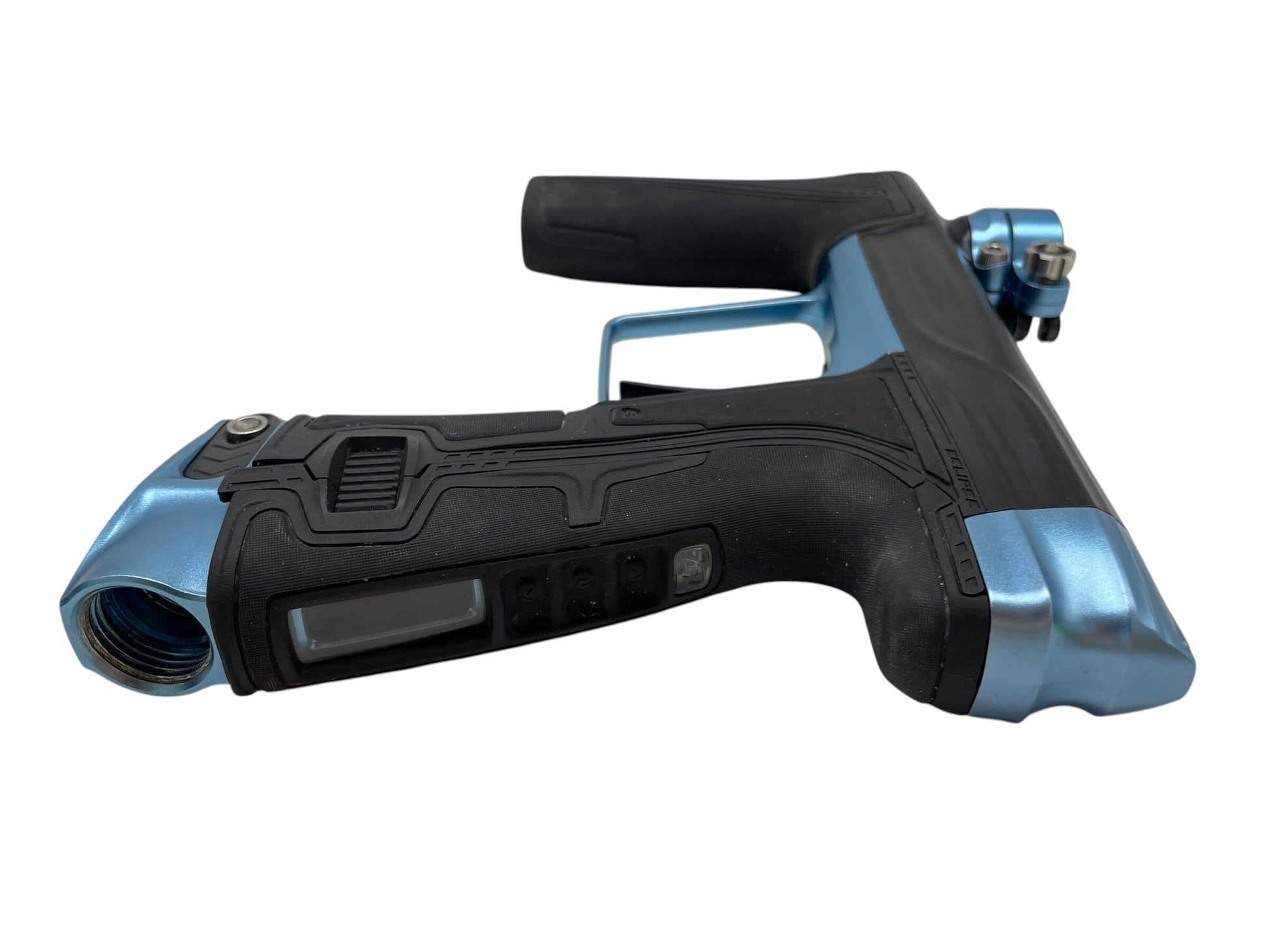 Used Planet Eclipse Geo R5 Black/Electric Blue Paintball Gun Paintball Gun from CPXBrosPaintball Buy/Sell/Trade Paintball Markers, New Paintball Guns, Paintball Hoppers, Paintball Masks, and Hormesis Headbands