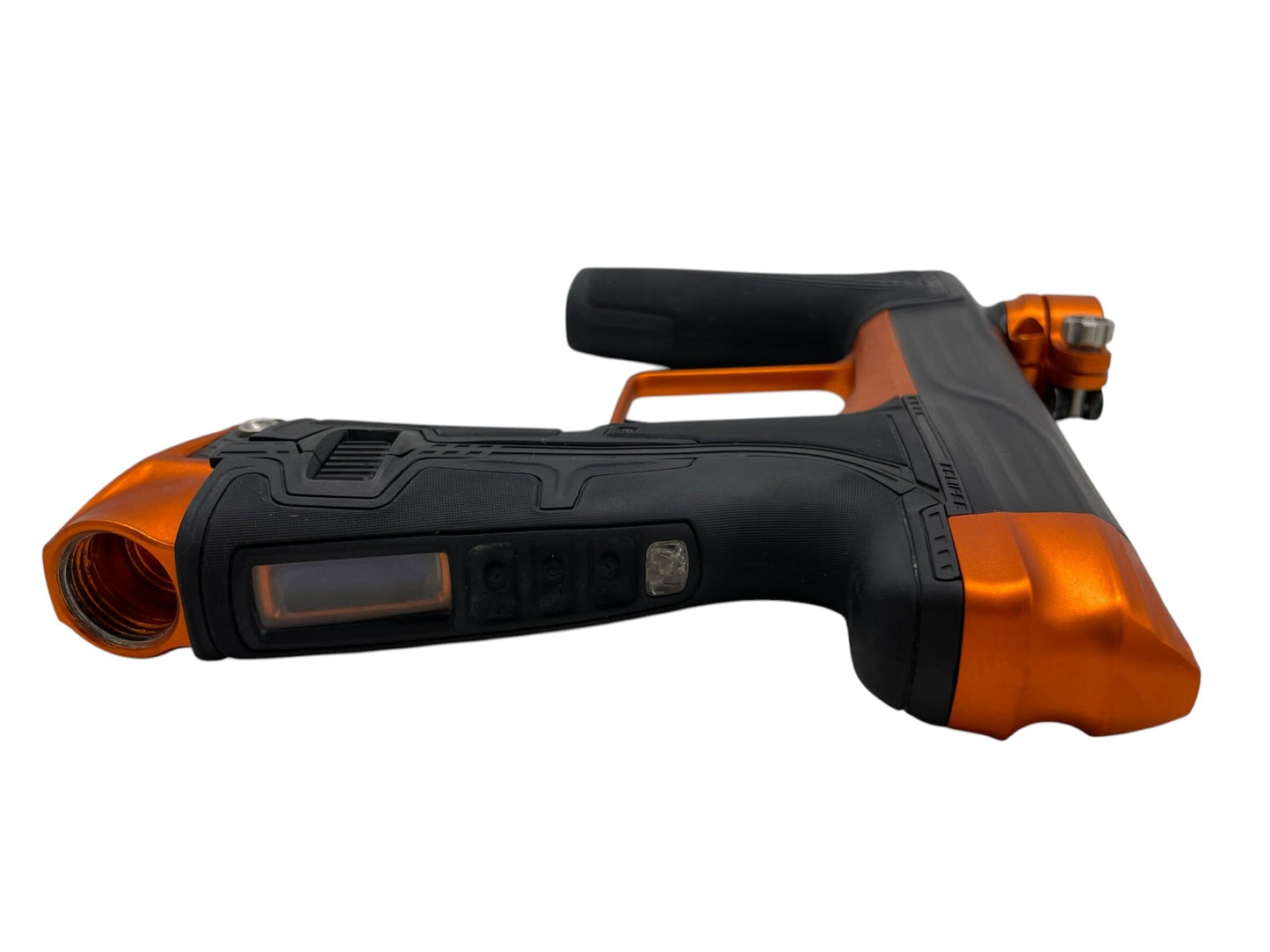 Used Planet Eclipse Geo R5 Black/Orange Paintball Gun Paintball Gun from CPXBrosPaintball Buy/Sell/Trade Paintball Markers, New Paintball Guns, Paintball Hoppers, Paintball Masks, and Hormesis Headbands