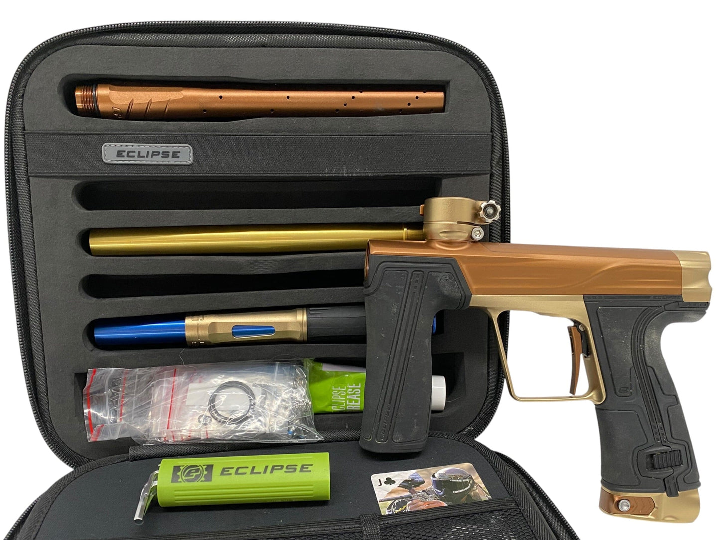 Used Planet Eclipse Geo R5 Brown/Bronze Paintball Gun Paintball Gun from CPXBrosPaintball Buy/Sell/Trade Paintball Markers, New Paintball Guns, Paintball Hoppers, Paintball Masks, and Hormesis Headbands