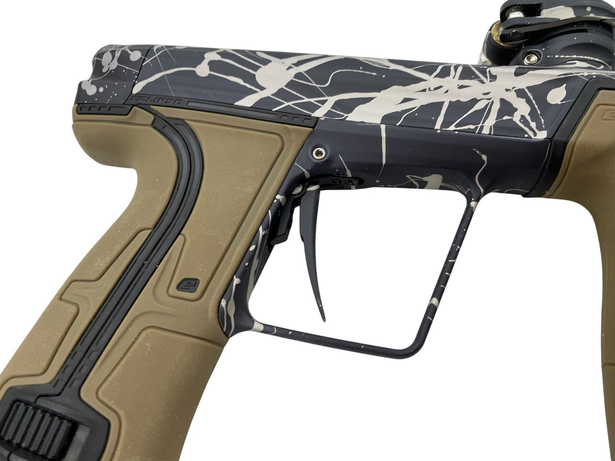 Used Planet Eclipse Geo R5 Custom Splash Paintball Gun Paintball Gun from CPXBrosPaintball Buy/Sell/Trade Paintball Markers, New Paintball Guns, Paintball Hoppers, Paintball Masks, and Hormesis Headbands