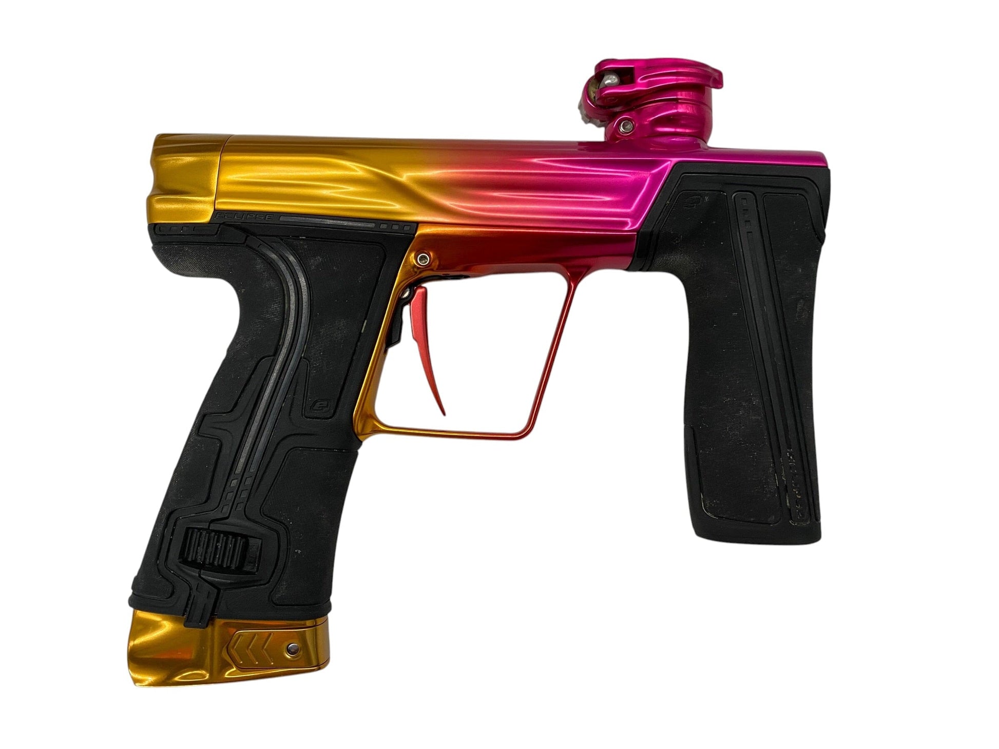 Used Planet Eclipse Geo R5 Gloss Fade Paintball Gun Paintball Gun from CPXBrosPaintball Buy/Sell/Trade Paintball Markers, New Paintball Guns, Paintball Hoppers, Paintball Masks, and Hormesis Headbands