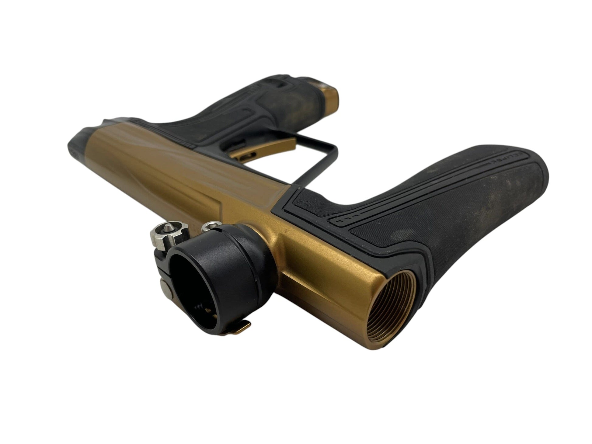 Used Planet Eclipse Geo R5 Gold/Black Paintball Gun Paintball Gun from CPXBrosPaintball Buy/Sell/Trade Paintball Markers, New Paintball Guns, Paintball Hoppers, Paintball Masks, and Hormesis Headbands