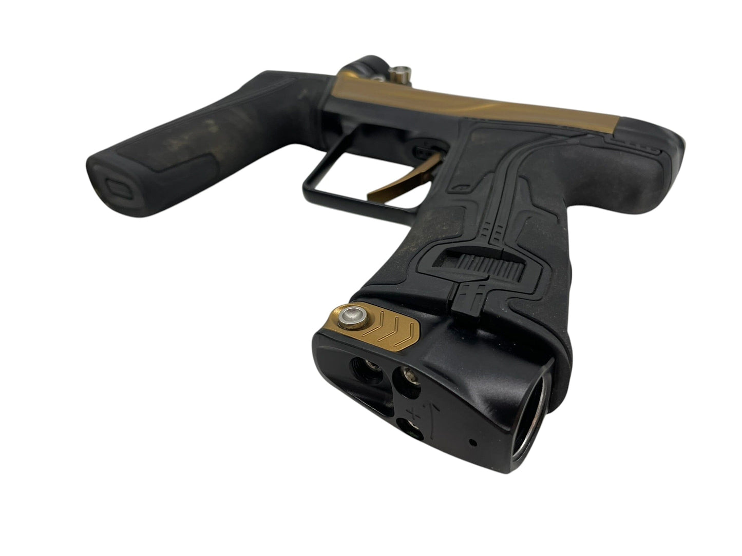 Used Planet Eclipse Geo R5 Gold/Black Paintball Gun Paintball Gun from CPXBrosPaintball Buy/Sell/Trade Paintball Markers, New Paintball Guns, Paintball Hoppers, Paintball Masks, and Hormesis Headbands