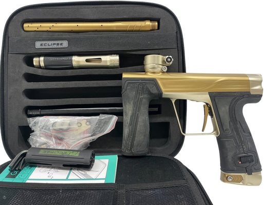 Used Planet Eclipse Geo R5 Gold/Bronze Paintball Gun Paintball Gun from CPXBrosPaintball Buy/Sell/Trade Paintball Markers, New Paintball Guns, Paintball Hoppers, Paintball Masks, and Hormesis Headbands