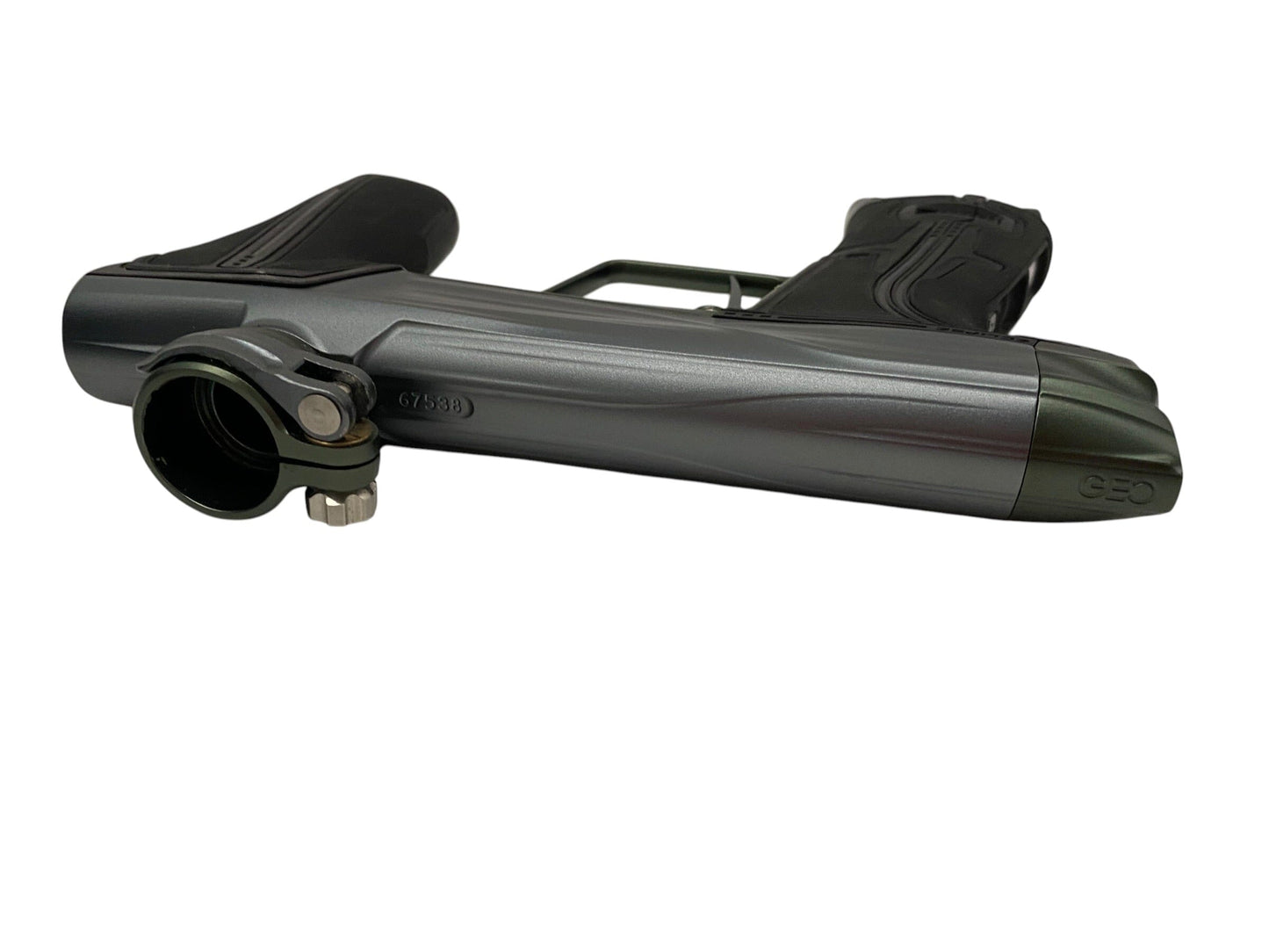 Used Planet Eclipse Geo R5 Grey/BRG Green Paintball Gun Paintball Gun from CPXBrosPaintball Buy/Sell/Trade Paintball Markers, New Paintball Guns, Paintball Hoppers, Paintball Masks, and Hormesis Headbands