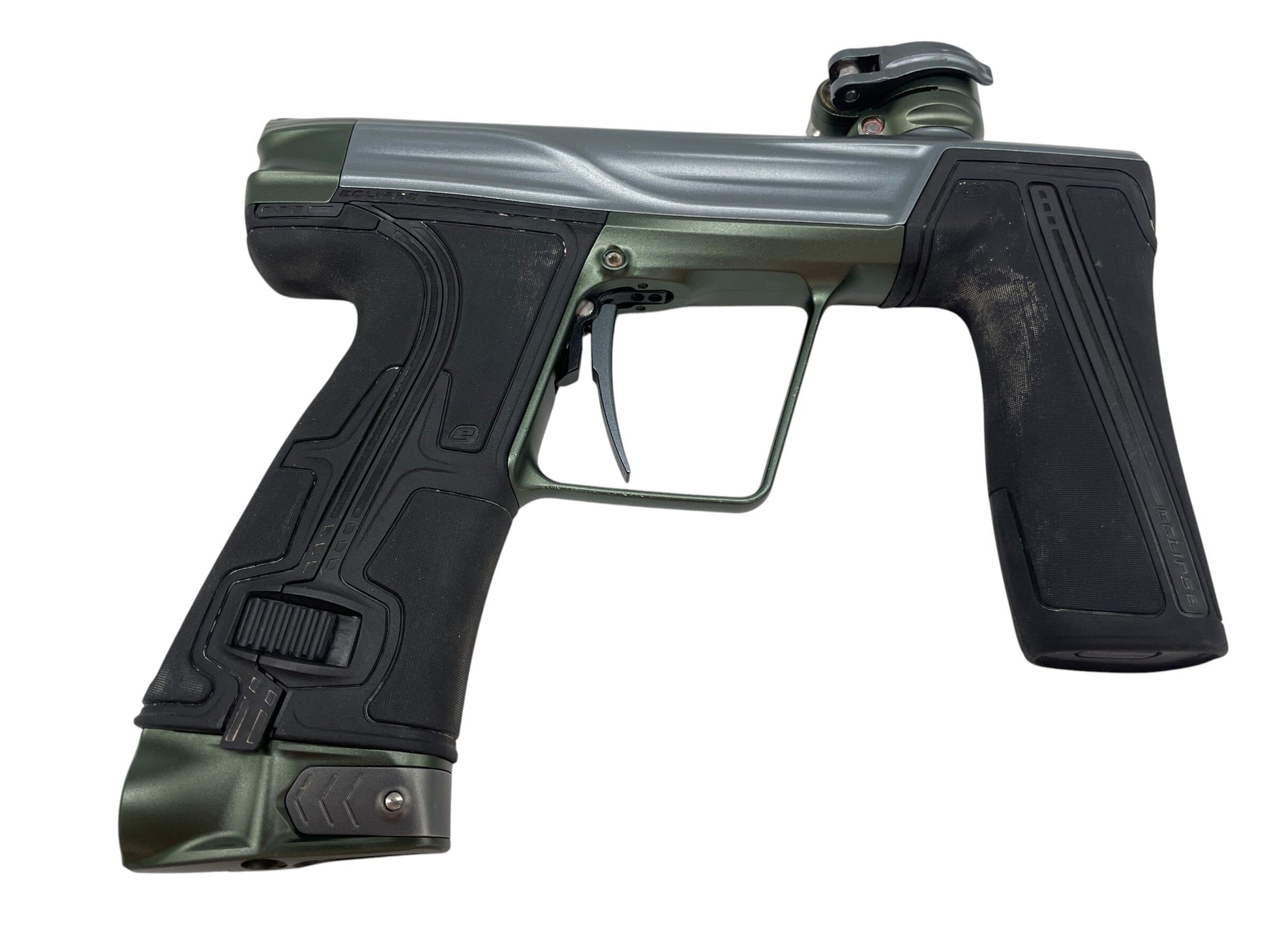 Used Planet Eclipse Geo R5 Grey/BRG Paintball Gun Paintball Gun from CPXBrosPaintball Buy/Sell/Trade Paintball Markers, New Paintball Guns, Paintball Hoppers, Paintball Masks, and Hormesis Headbands