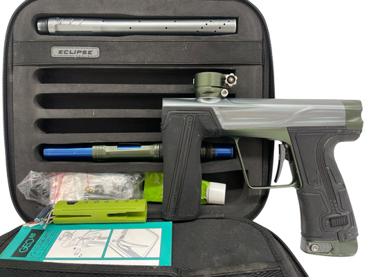 Used Planet Eclipse Geo R5 Grey/BRG Paintball Gun Paintball Gun from CPXBrosPaintball Buy/Sell/Trade Paintball Markers, New Paintball Guns, Paintball Hoppers, Paintball Masks, and Hormesis Headbands