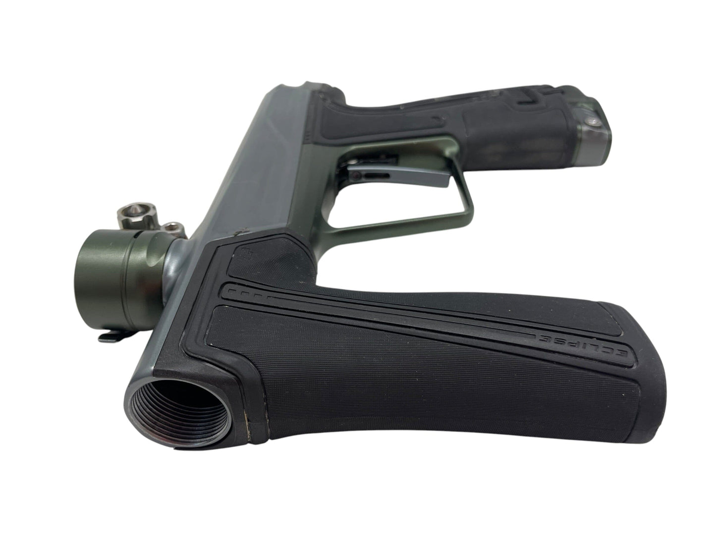 Used Planet Eclipse Geo R5 Grey/BRG Paintball Gun Paintball Gun from CPXBrosPaintball Buy/Sell/Trade Paintball Markers, New Paintball Guns, Paintball Hoppers, Paintball Masks, and Hormesis Headbands