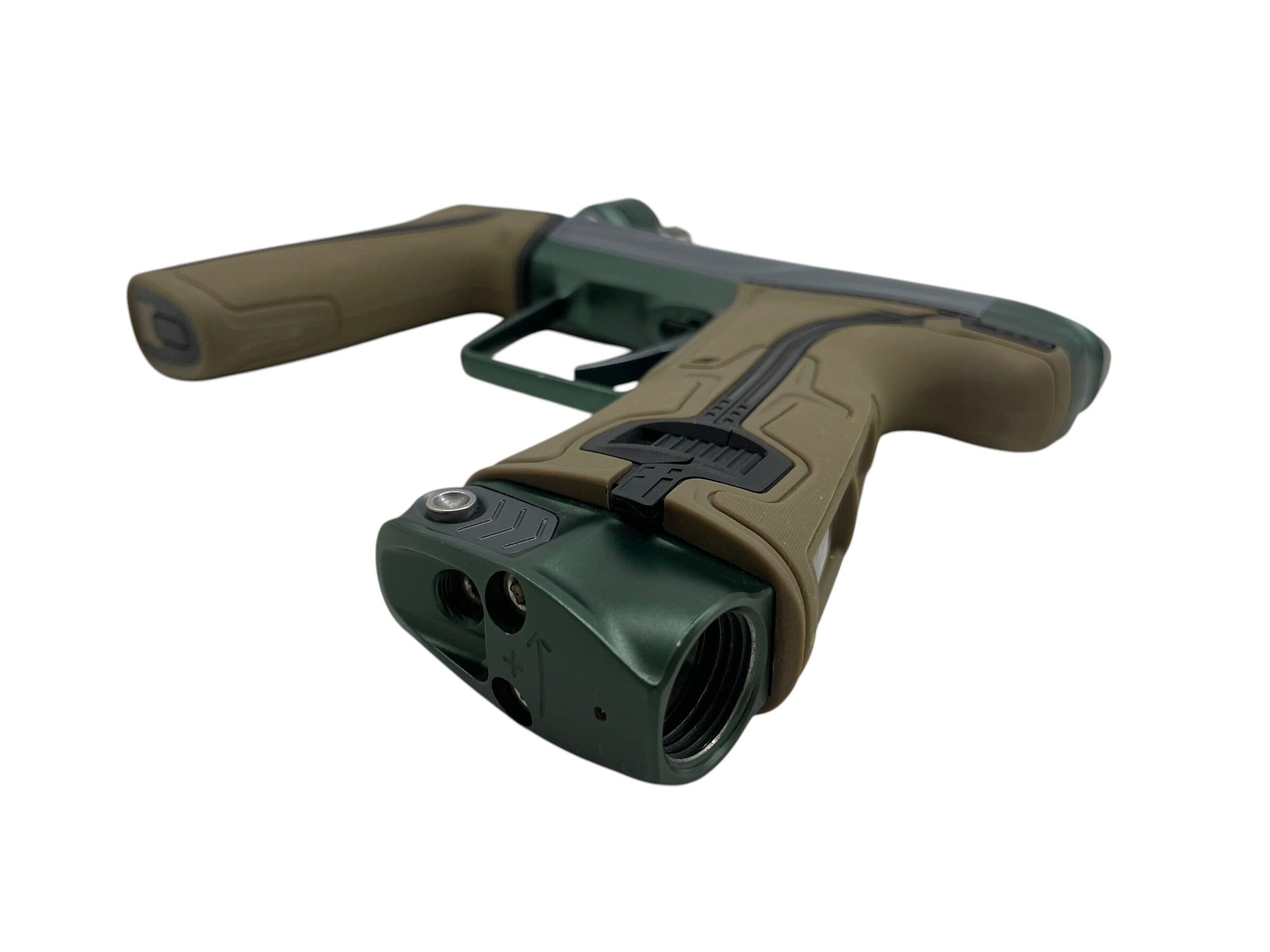 Used Planet Eclipse Geo R5 Grey/British Racing Green Paintball Gun Paintball Gun from CPXBrosPaintball Buy/Sell/Trade Paintball Markers, New Paintball Guns, Paintball Hoppers, Paintball Masks, and Hormesis Headbands