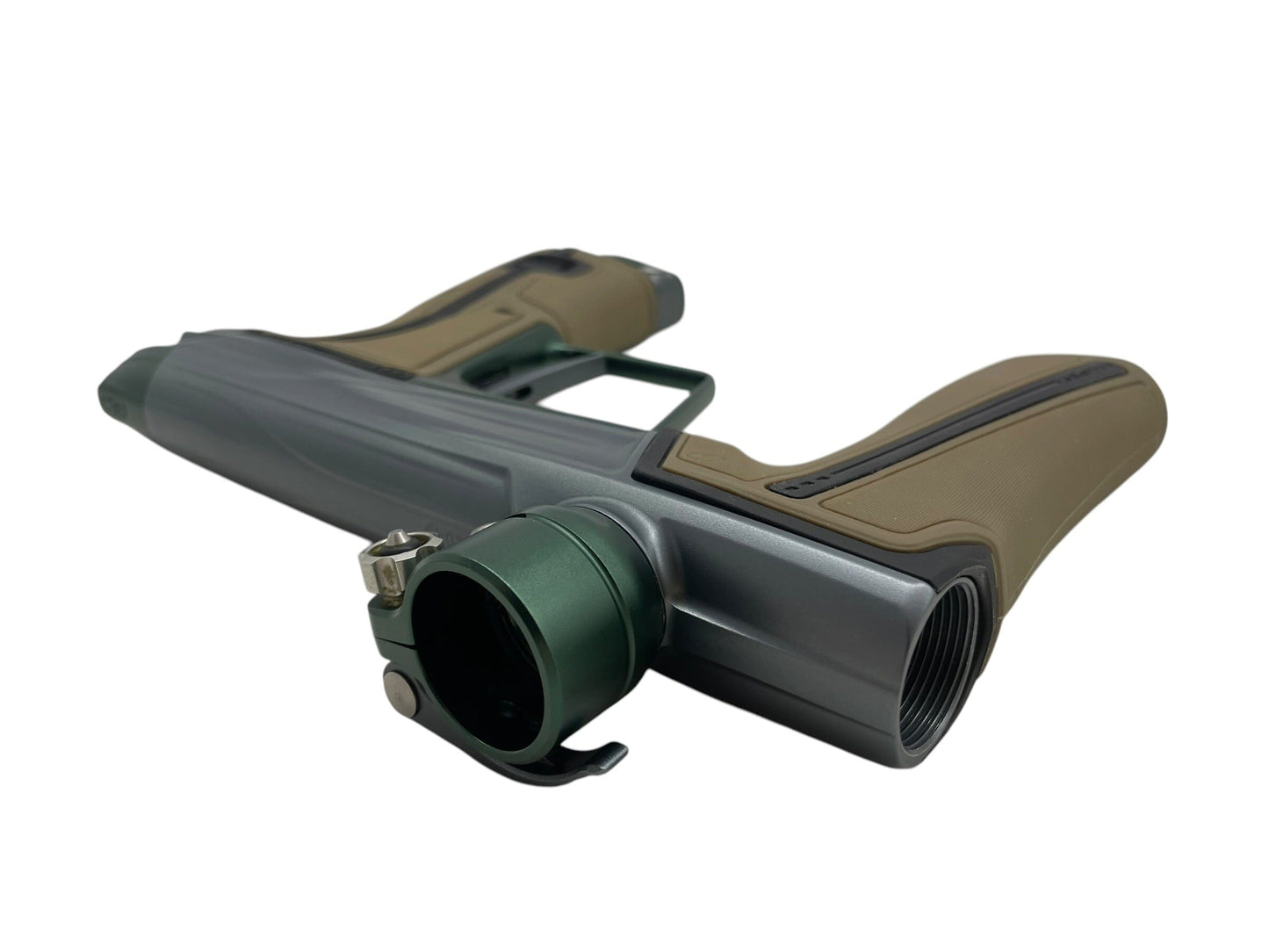 Used Planet Eclipse Geo R5 Grey/British Racing Green Paintball Gun Paintball Gun from CPXBrosPaintball Buy/Sell/Trade Paintball Markers, New Paintball Guns, Paintball Hoppers, Paintball Masks, and Hormesis Headbands