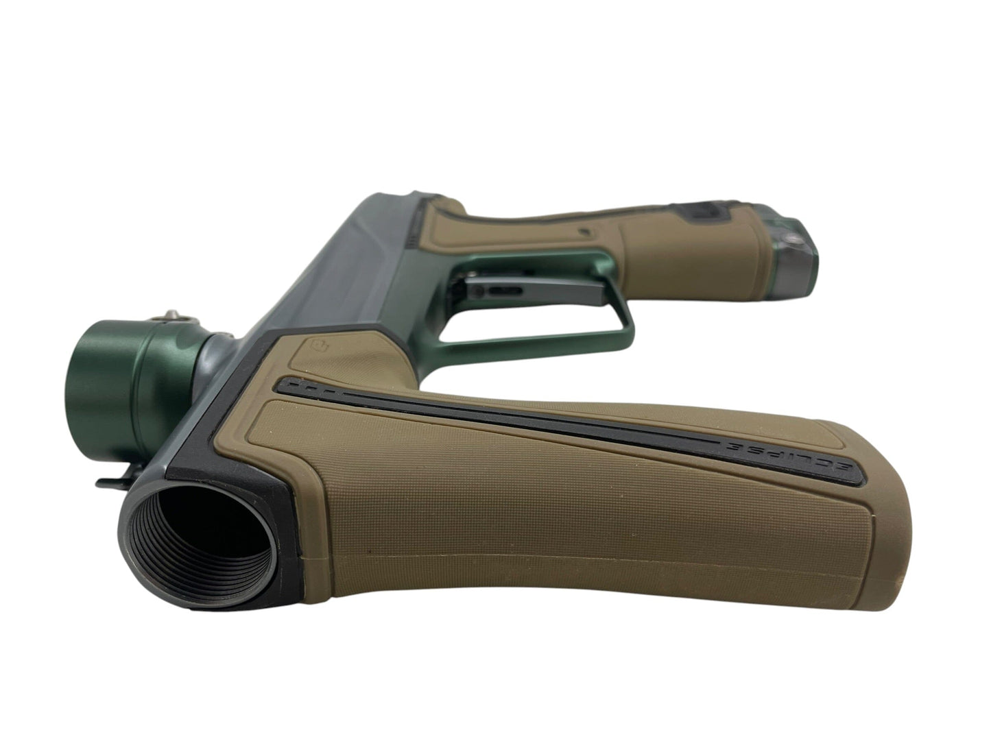 Used Planet Eclipse Geo R5 Grey/British Racing Green Paintball Gun Paintball Gun from CPXBrosPaintball Buy/Sell/Trade Paintball Markers, New Paintball Guns, Paintball Hoppers, Paintball Masks, and Hormesis Headbands