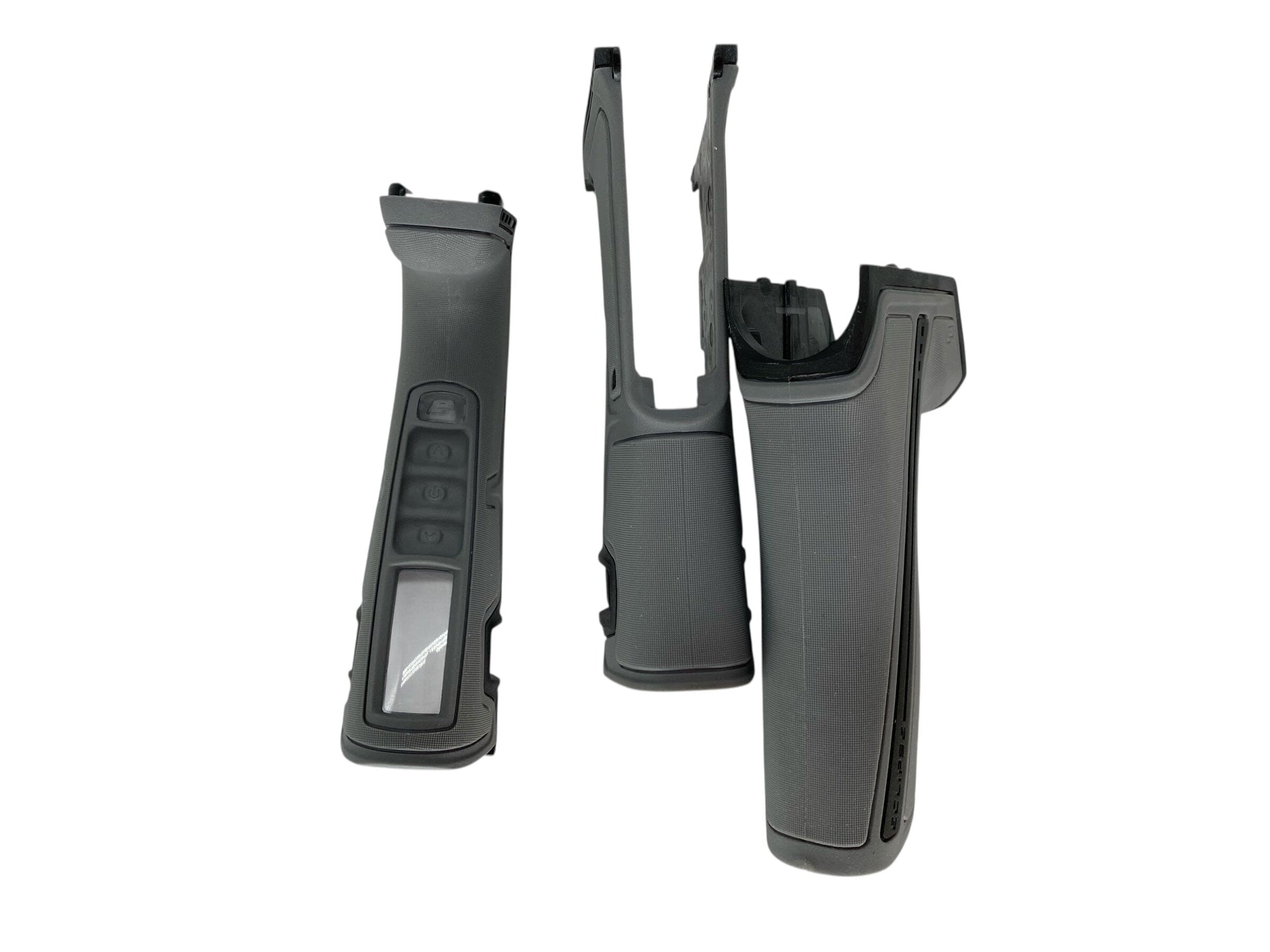 Used Planet Eclipse GEO R5 Grip Kit - TWSTR Grey Twister Paintball Gun from CPXBrosPaintball Buy/Sell/Trade Paintball Markers, New Paintball Guns, Paintball Hoppers, Paintball Masks, and Hormesis Headbands
