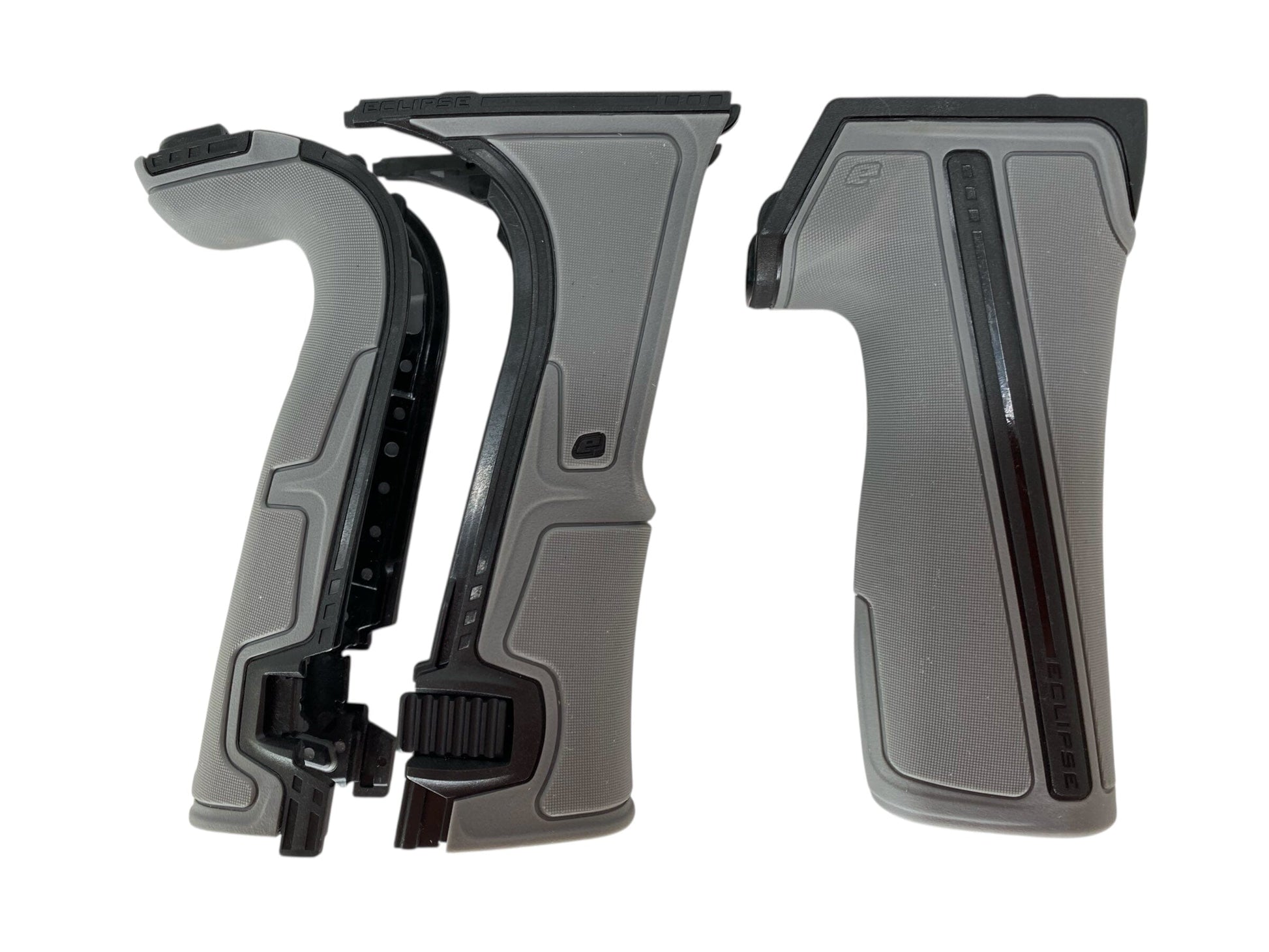 Used Planet Eclipse GEO R5 Grip Kit - TWSTR Grey Twister Paintball Gun from CPXBrosPaintball Buy/Sell/Trade Paintball Markers, New Paintball Guns, Paintball Hoppers, Paintball Masks, and Hormesis Headbands