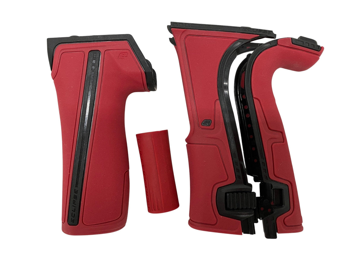 Used Planet Eclipse Geo R5 Grips : RED Paintball Gun from CPXBrosPaintball Buy/Sell/Trade Paintball Markers, New Paintball Guns, Paintball Hoppers, Paintball Masks, and Hormesis Headbands