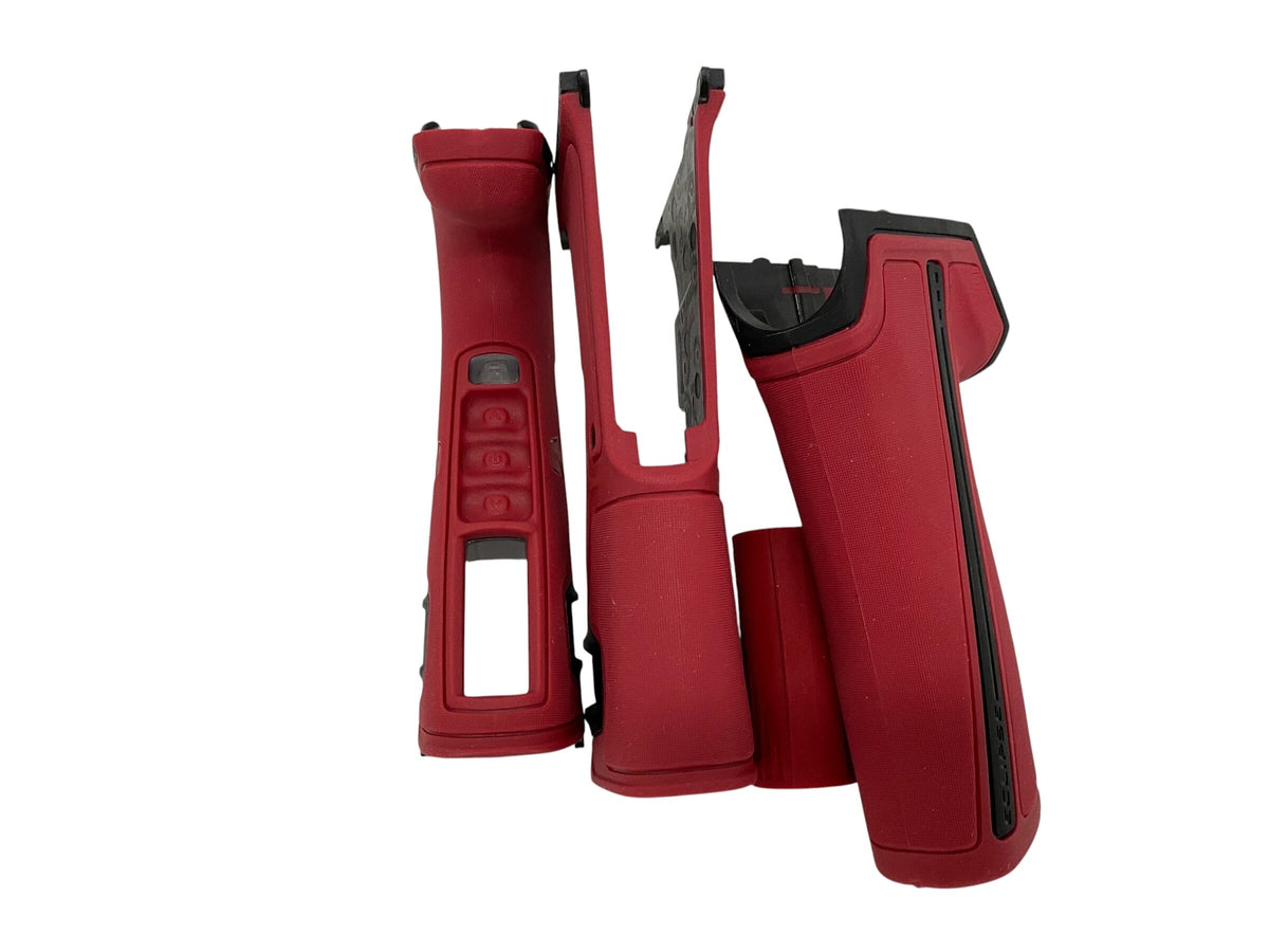 Used Planet Eclipse Geo R5 Grips : RED Paintball Gun from CPXBrosPaintball Buy/Sell/Trade Paintball Markers, New Paintball Guns, Paintball Hoppers, Paintball Masks, and Hormesis Headbands