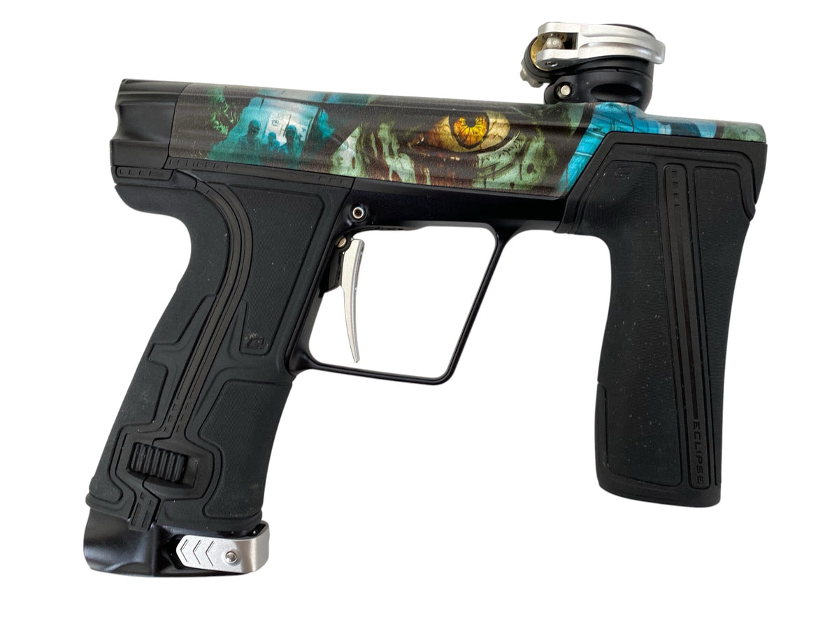 Used Planet Eclipse Geo R5 LE Comic Zombie Paintball Gun Paintball Gun from CPXBrosPaintball Buy/Sell/Trade Paintball Markers, New Paintball Guns, Paintball Hoppers, Paintball Masks, and Hormesis Headbands