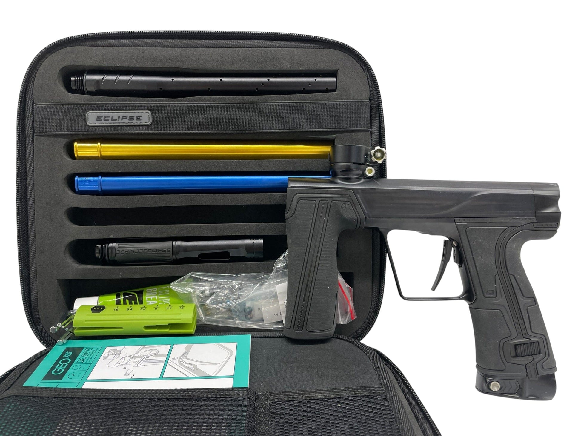 Used Planet Eclipse Geo R5 Midnight Paintball Gun Paintball Gun from CPXBrosPaintball Buy/Sell/Trade Paintball Markers, New Paintball Guns, Paintball Hoppers, Paintball Masks, and Hormesis Headbands
