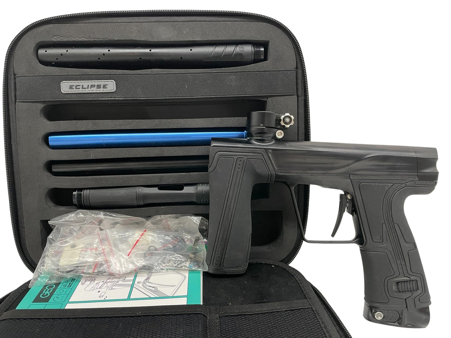 Used Planet Eclipse Geo R5 Midnight Paintball Gun Paintball Gun from CPXBrosPaintball Buy/Sell/Trade Paintball Markers, New Paintball Guns, Paintball Hoppers, Paintball Masks, and Hormesis Headbands