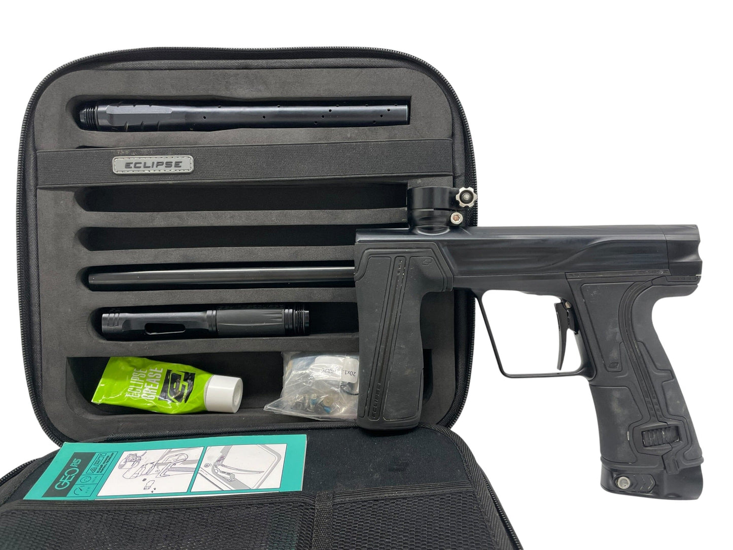 Used Planet Eclipse Geo R5 Midnight Paintball Gun Paintball Gun from CPXBrosPaintball Buy/Sell/Trade Paintball Markers, New Paintball Guns, Paintball Hoppers, Paintball Masks, and Hormesis Headbands