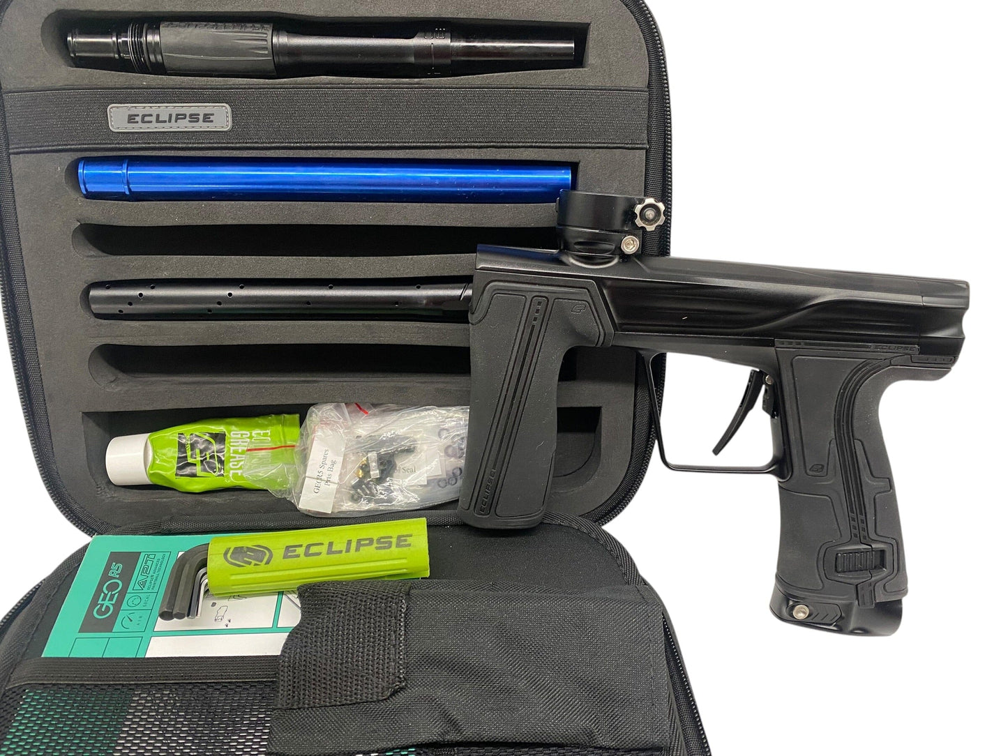 Used Planet Eclipse Geo R5 Midnight Paintball Gun Paintball Gun from CPXBrosPaintball Buy/Sell/Trade Paintball Markers, New Paintball Guns, Paintball Hoppers, Paintball Masks, and Hormesis Headbands