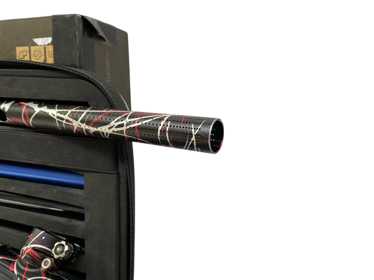 Used Planet Eclipse Geo R5 Paintball Gun Black/Red/White Splash Paintball Gun from CPXBrosPaintball Buy/Sell/Trade Paintball Markers, New Paintball Guns, Paintball Hoppers, Paintball Masks, and Hormesis Headbands