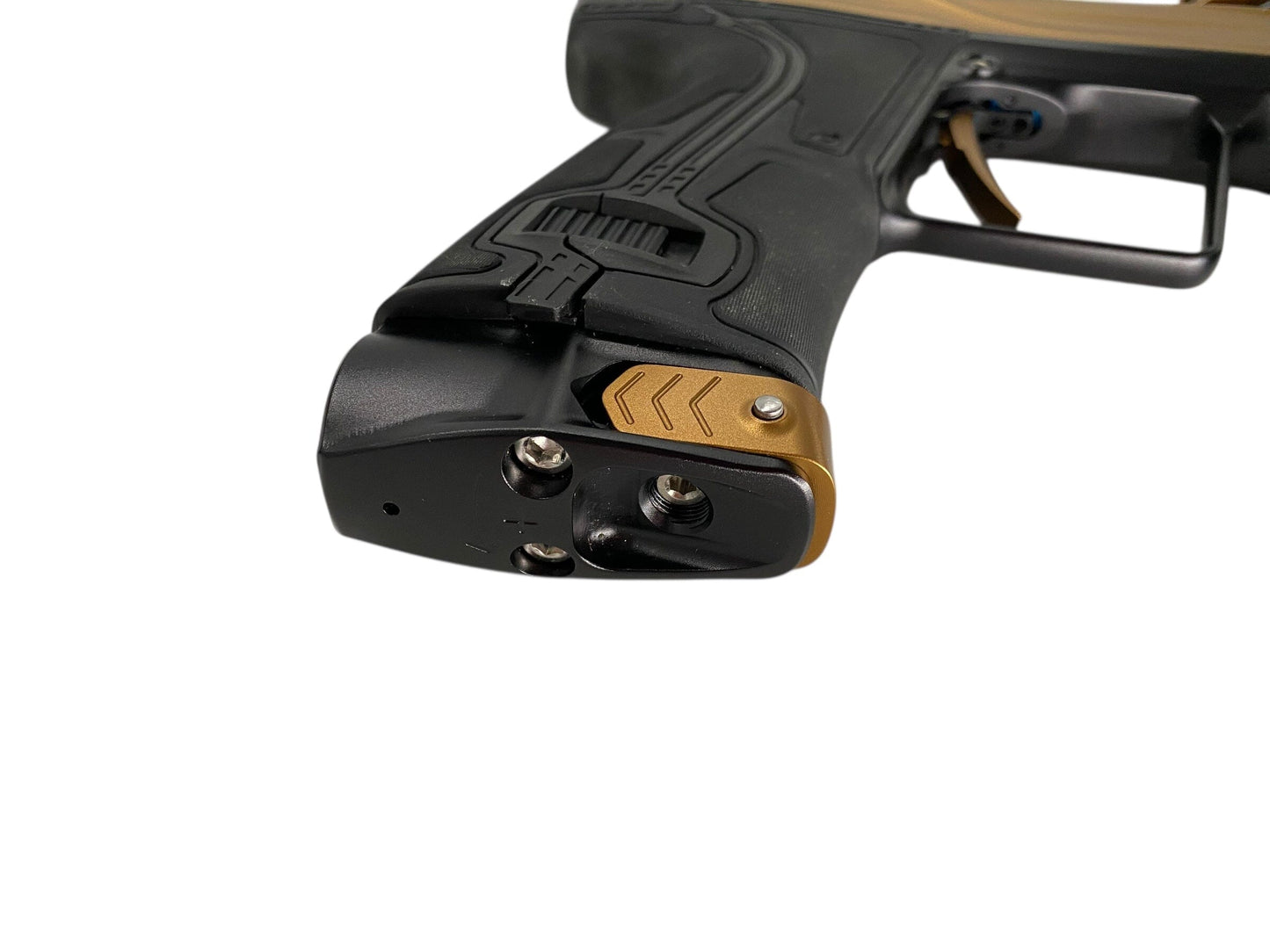 Used Planet Eclipse Geo R5 Paintball Gun Bronze/Black Paintball Gun from CPXBrosPaintball Buy/Sell/Trade Paintball Markers, New Paintball Guns, Paintball Hoppers, Paintball Masks, and Hormesis Headbands