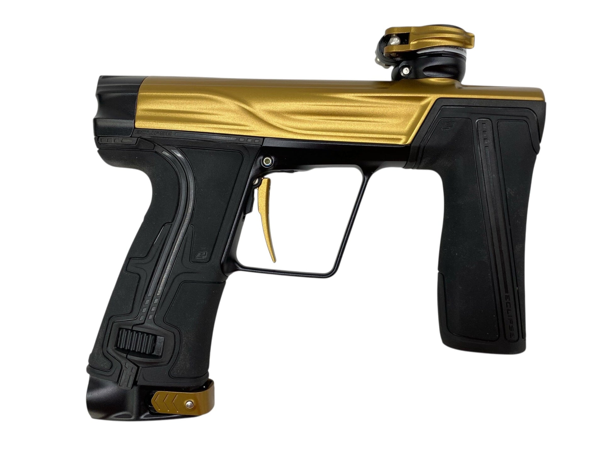 Used Planet Eclipse Geo R5 Paintball Gun Bronze/Black Paintball Gun from CPXBrosPaintball Buy/Sell/Trade Paintball Markers, New Paintball Guns, Paintball Hoppers, Paintball Masks, and Hormesis Headbands