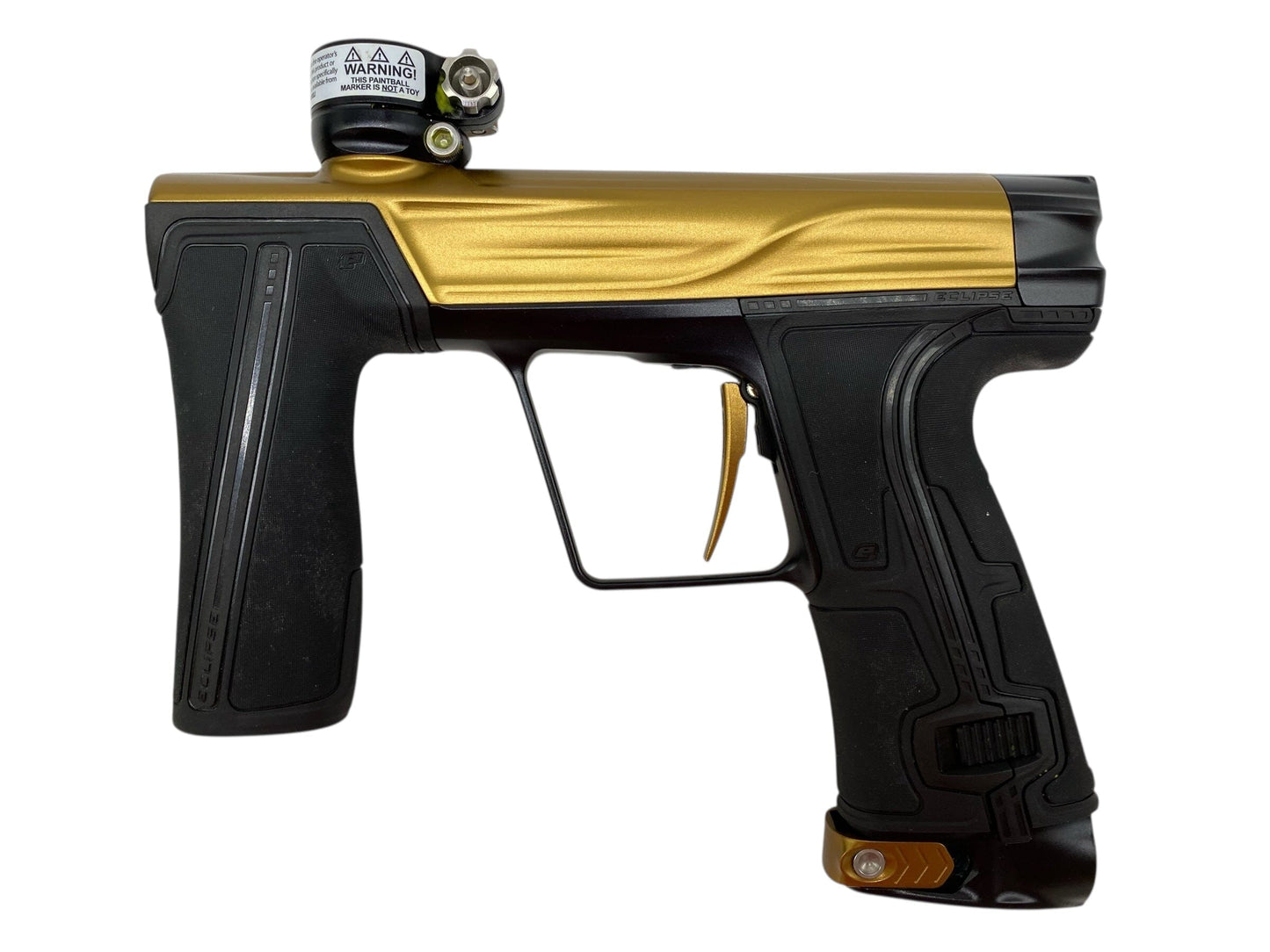 Used Planet Eclipse Geo R5 Paintball Gun Bronze/Black Paintball Gun from CPXBrosPaintball Buy/Sell/Trade Paintball Markers, New Paintball Guns, Paintball Hoppers, Paintball Masks, and Hormesis Headbands