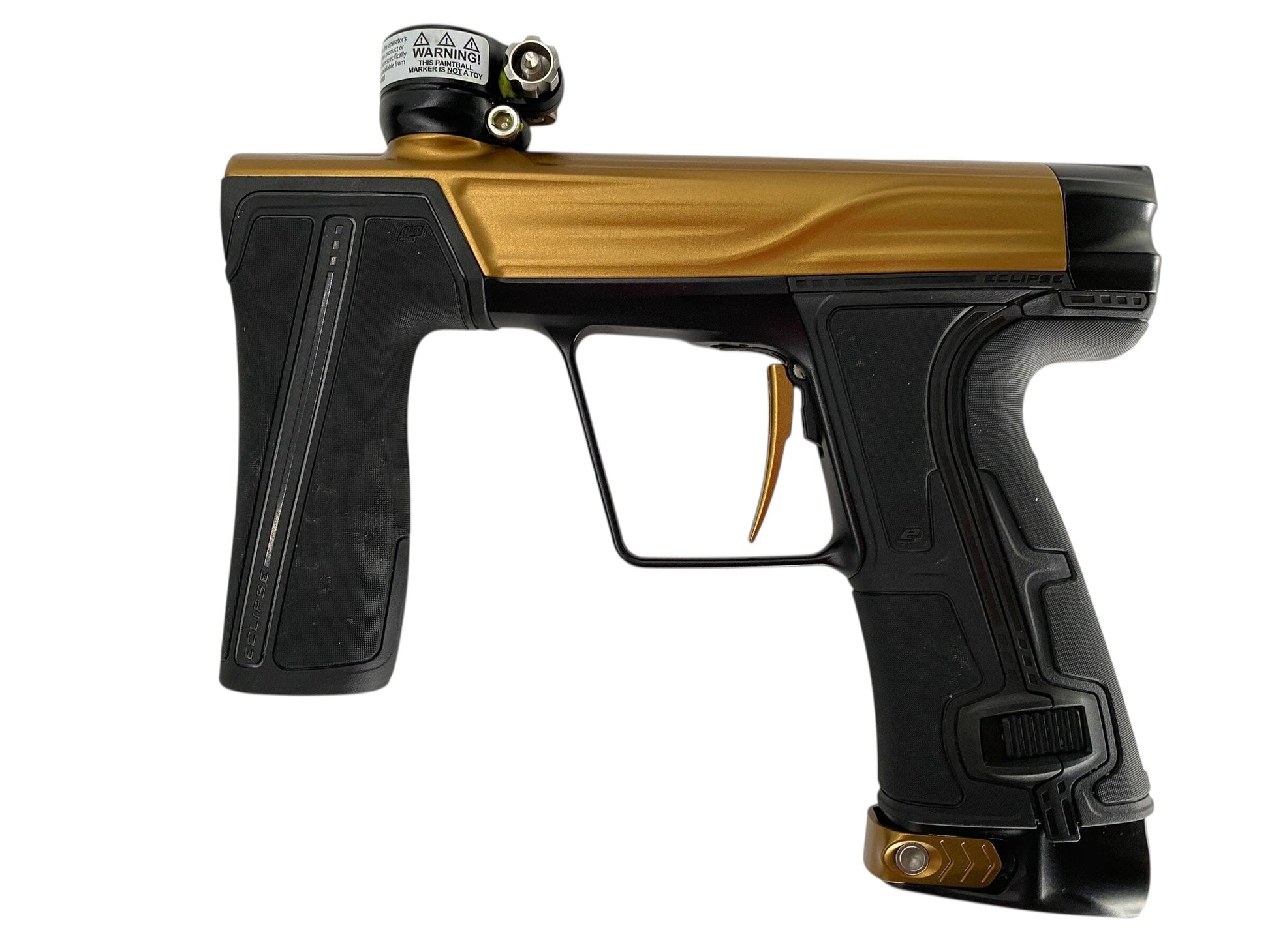 Used Planet Eclipse Geo R5 Paintball Gun Bronze/Black Paintball Gun from CPXBrosPaintball Buy/Sell/Trade Paintball Markers, New Paintball Guns, Paintball Hoppers, Paintball Masks, and Hormesis Headbands