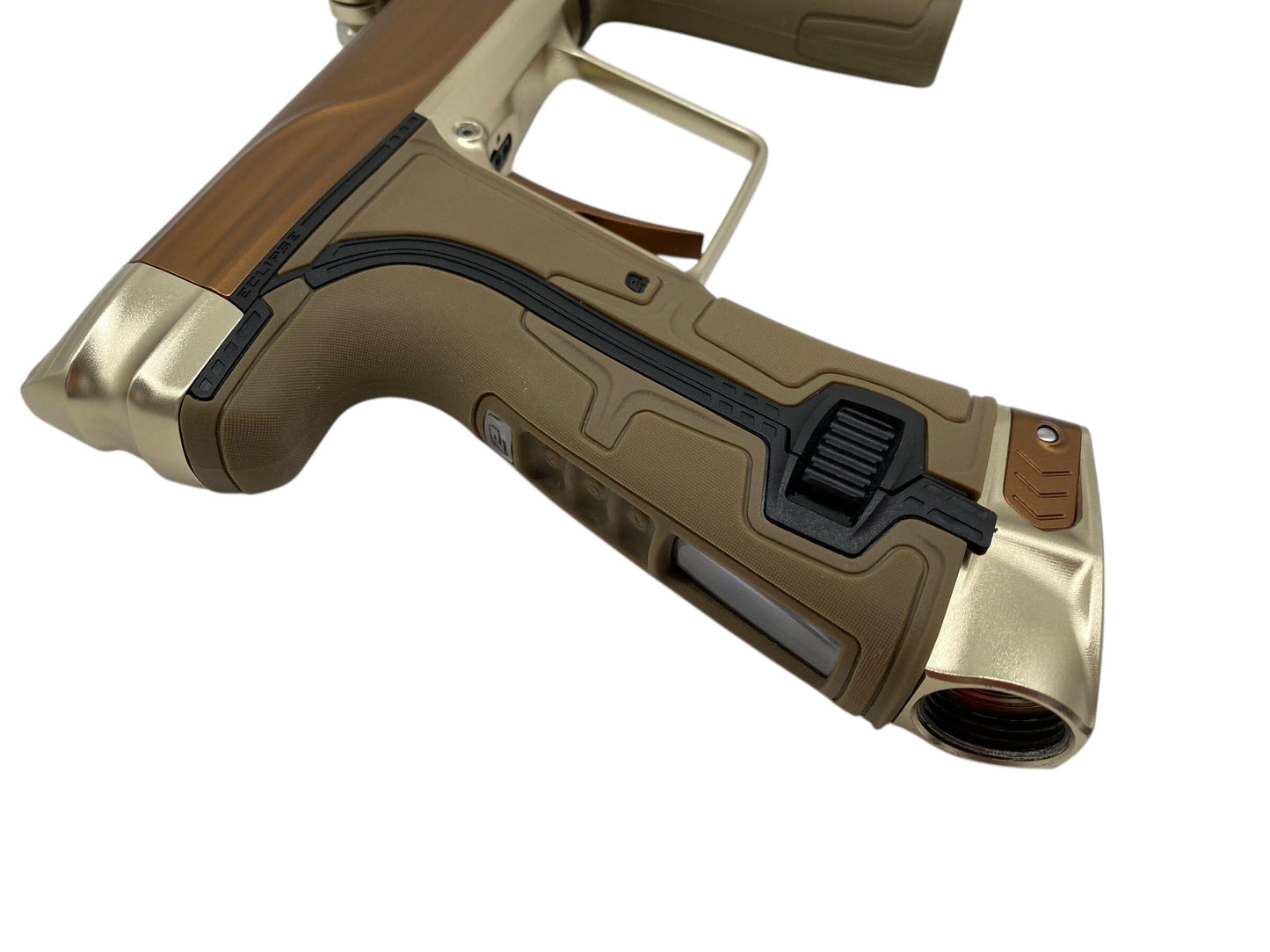 Used Planet Eclipse Geo R5 Paintball Gun Bronze/Black Paintball Gun from CPXBrosPaintball Buy/Sell/Trade Paintball Markers, New Paintball Guns, Paintball Hoppers, Paintball Masks, and Hormesis Headbands