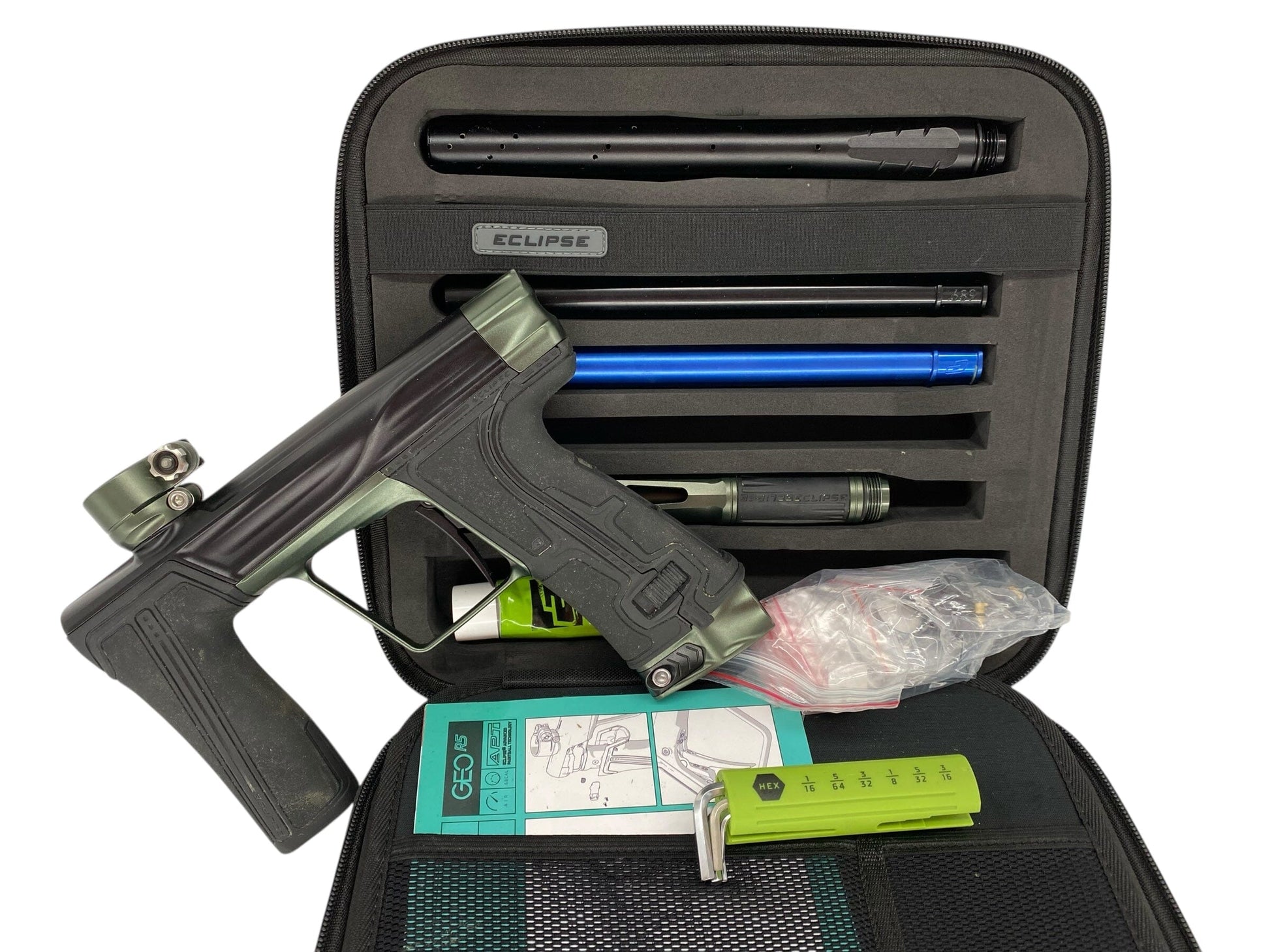 Used Planet Eclipse Geo R5 Paintball Gun Paintball Gun from CPXBrosPaintball Buy/Sell/Trade Paintball Markers, New Paintball Guns, Paintball Hoppers, Paintball Masks, and Hormesis Headbands