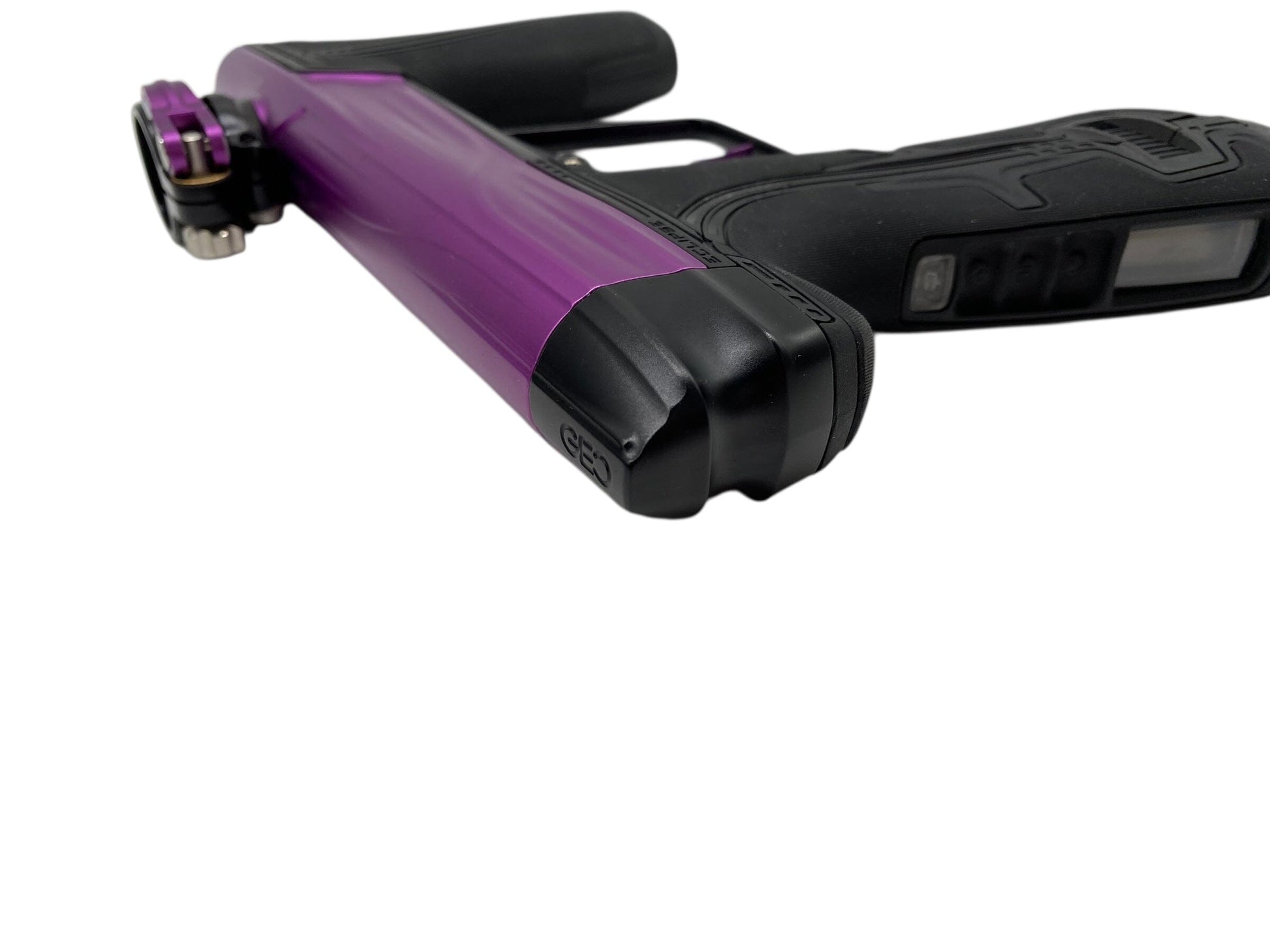 Used Planet Eclipse Geo R5 Paintball Gun Purple/Black Paintball Gun from CPXBrosPaintball Buy/Sell/Trade Paintball Markers, New Paintball Guns, Paintball Hoppers, Paintball Masks, and Hormesis Headbands