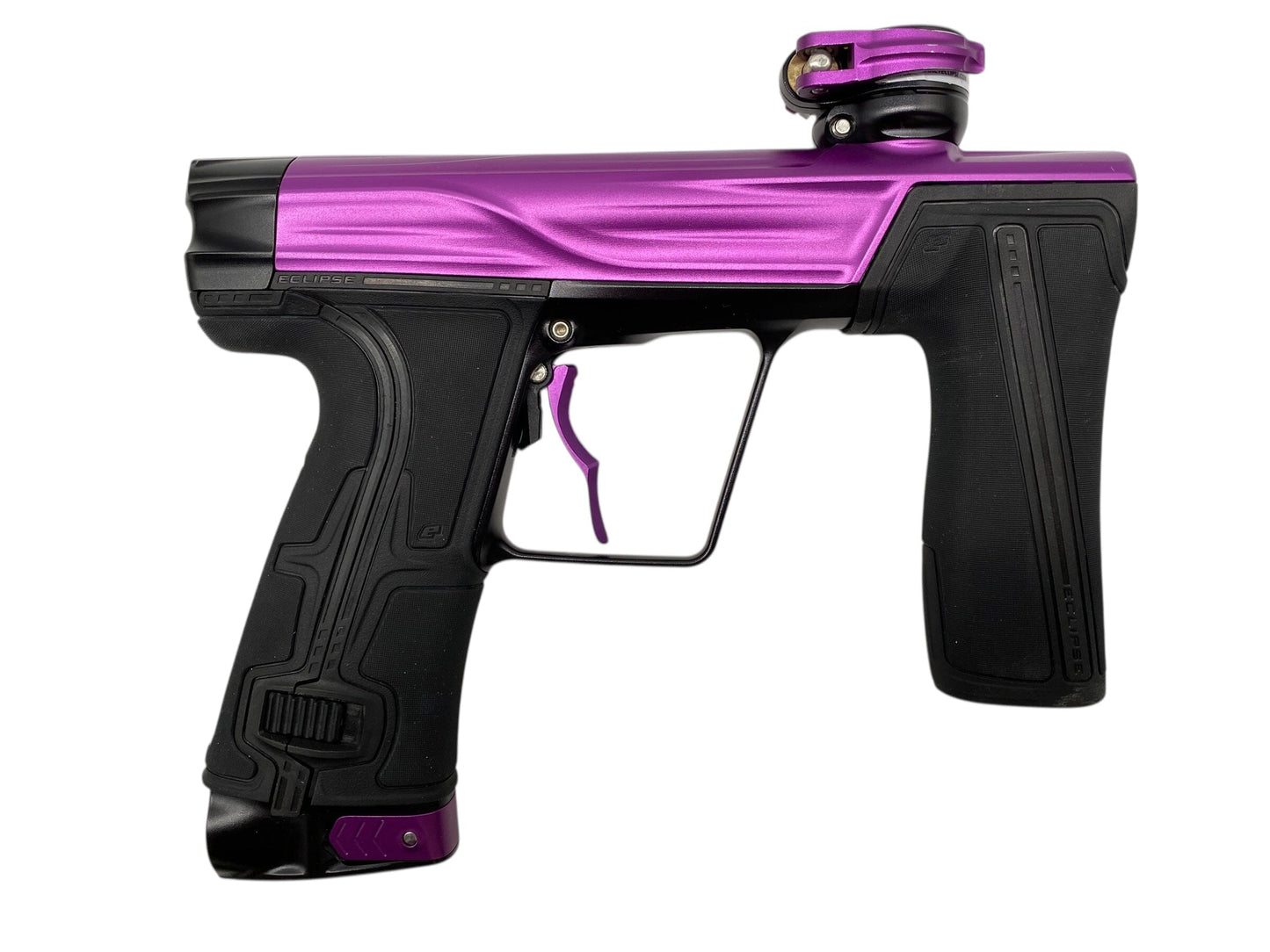 Used Planet Eclipse Geo R5 Paintball Gun Purple/Black Paintball Gun from CPXBrosPaintball Buy/Sell/Trade Paintball Markers, New Paintball Guns, Paintball Hoppers, Paintball Masks, and Hormesis Headbands