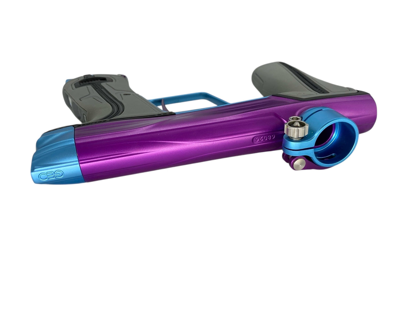 Used Planet Eclipse Geo R5 Paintball Gun Purple/Teal Paintball Gun from CPXBrosPaintball Buy/Sell/Trade Paintball Markers, New Paintball Guns, Paintball Hoppers, Paintball Masks, and Hormesis Headbands