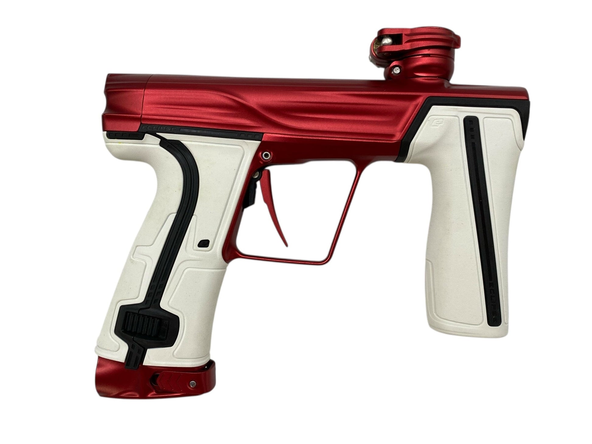 Used Planet Eclipse Geo R5 Paintball Gun Red Paintball Gun from CPXBrosPaintball Buy/Sell/Trade Paintball Markers, New Paintball Guns, Paintball Hoppers, Paintball Masks, and Hormesis Headbands