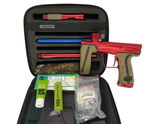 Used Planet Eclipse Geo R5 Paintball Gun Red Paintball Gun from CPXBrosPaintball Buy/Sell/Trade Paintball Markers, New Paintball Guns, Paintball Hoppers, Paintball Masks, and Hormesis Headbands