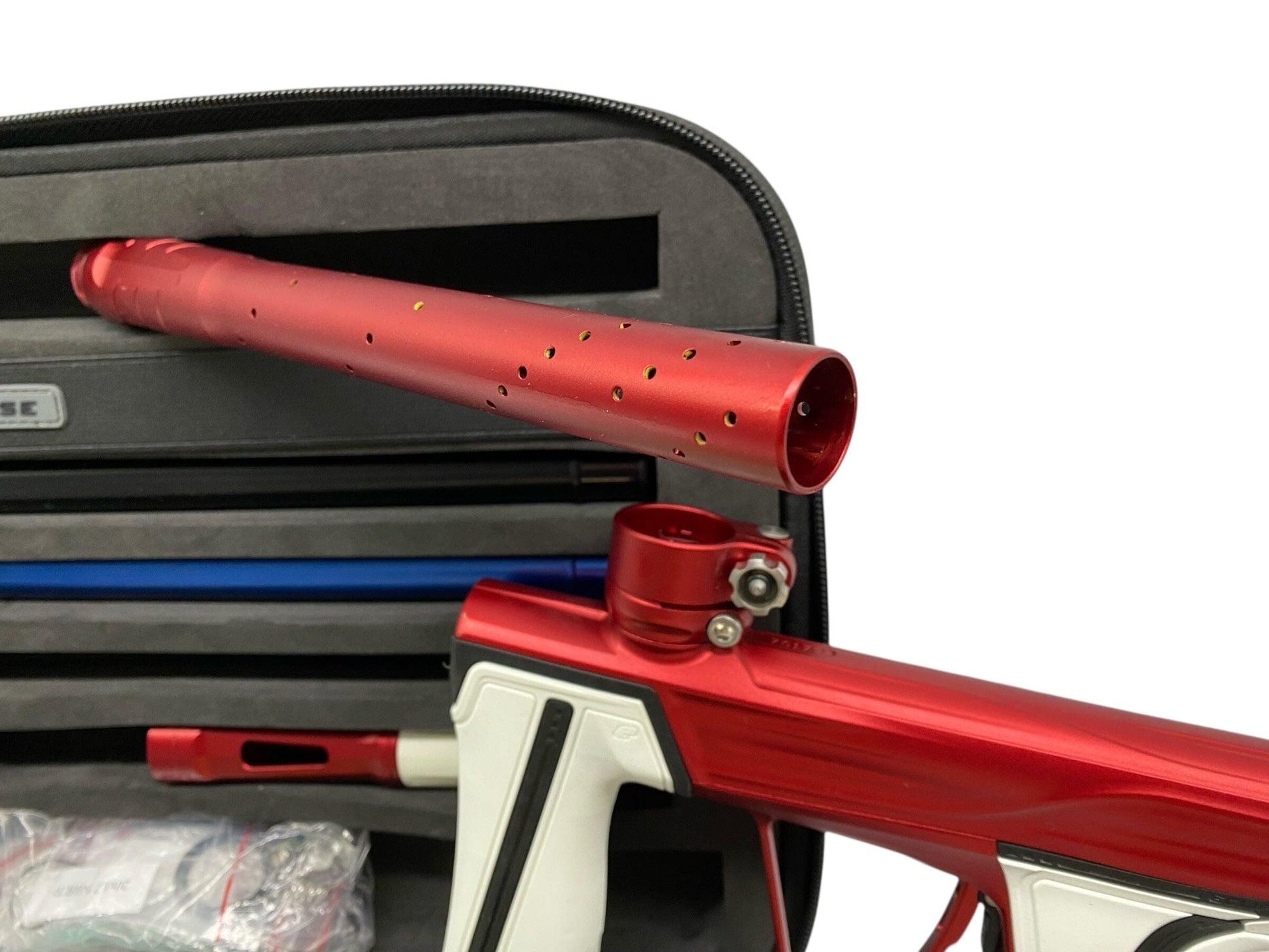 Used Planet Eclipse Geo R5 Paintball Gun Red Paintball Gun from CPXBrosPaintball Buy/Sell/Trade Paintball Markers, New Paintball Guns, Paintball Hoppers, Paintball Masks, and Hormesis Headbands